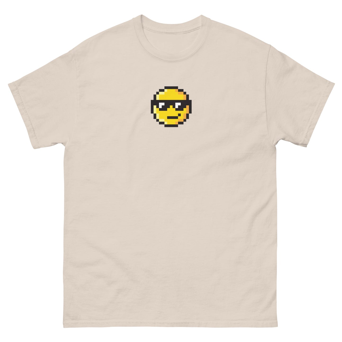 Pixel Emoji Sunglasses Icon Unisex classic t-shirt - Pixitement