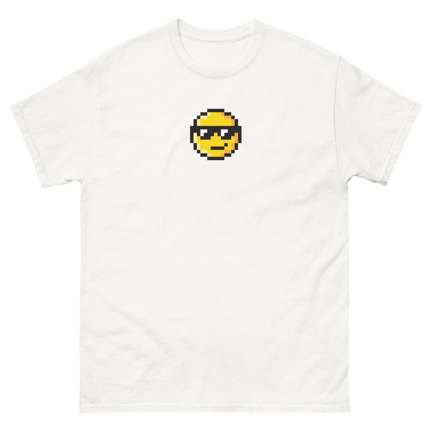 Pixel Emoji Sunglasses Icon Unisex classic t-shirt - Pixitement