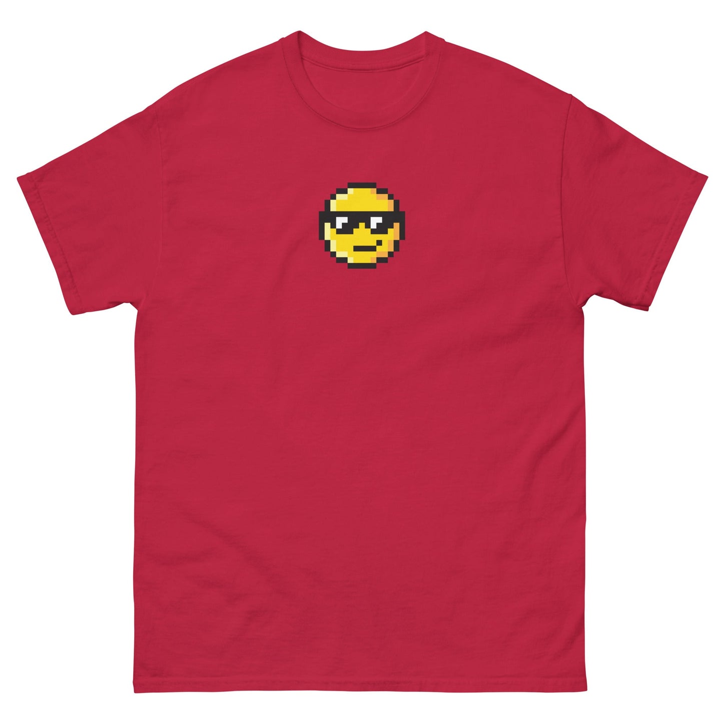 Pixel Emoji Sunglasses Icon Unisex classic t-shirt - Pixitement