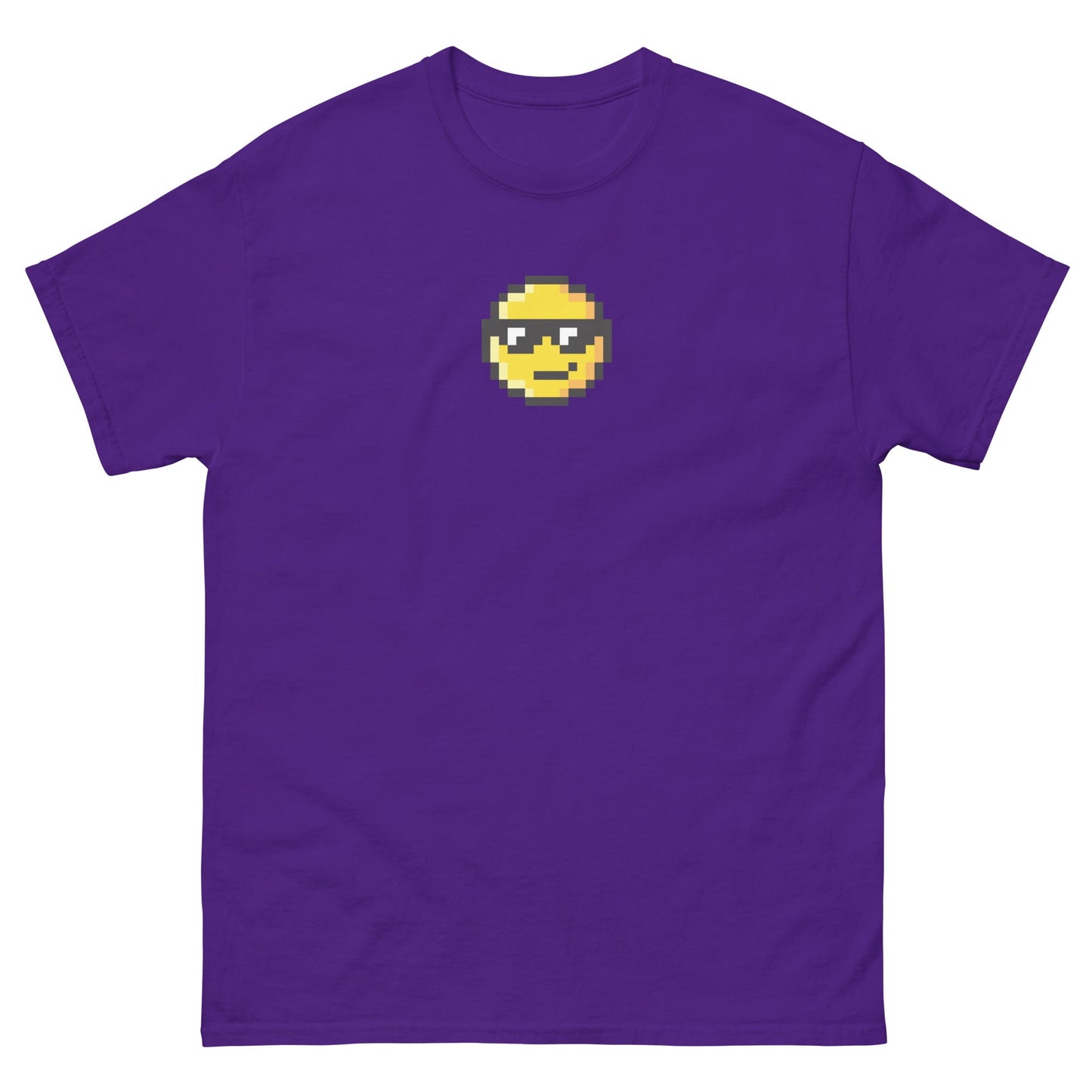 Pixel Emoji Sunglasses Icon Unisex classic t-shirt - Pixitement