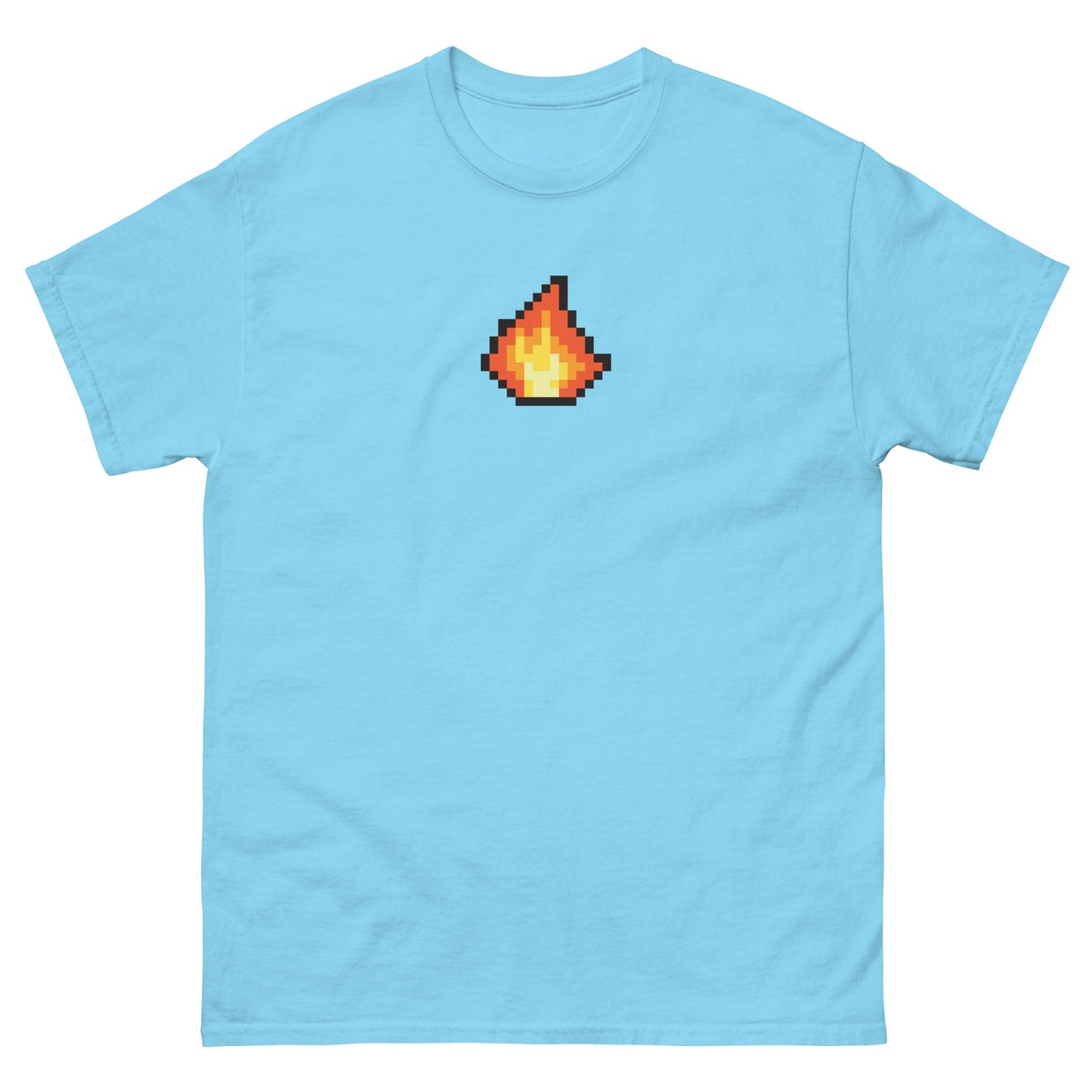 Pixel Fire Icon Unisex classic t-shirt - Pixitement
