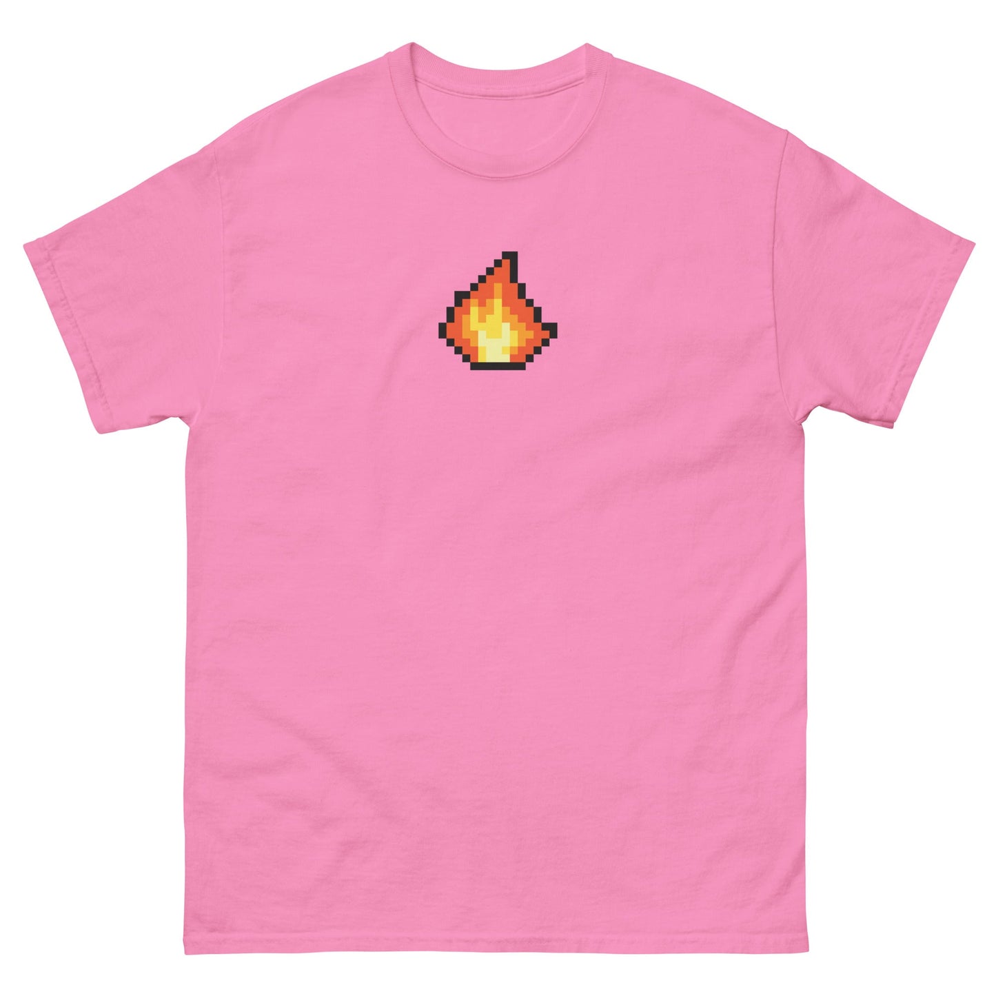 Pixel Fire Icon Unisex classic t-shirt - Pixitement