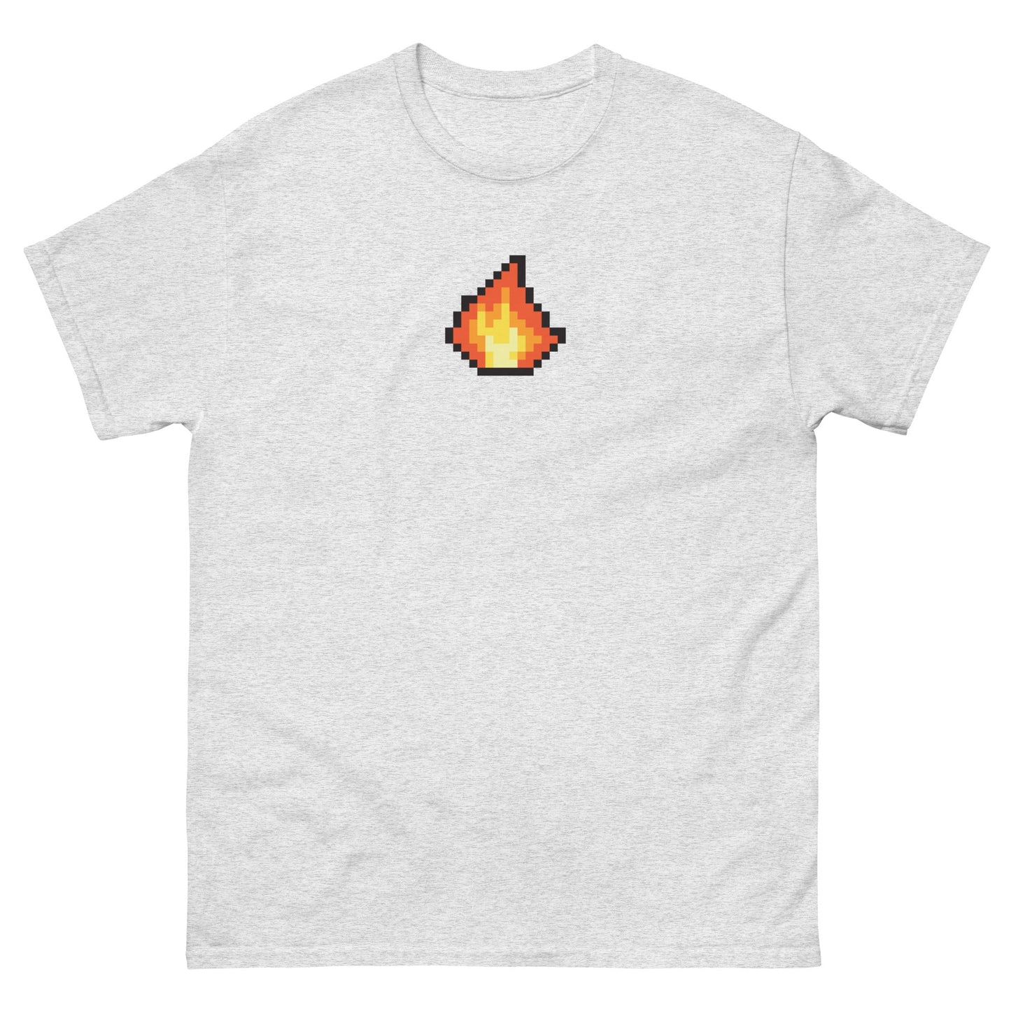 Pixel Fire Icon Unisex classic t-shirt - Pixitement