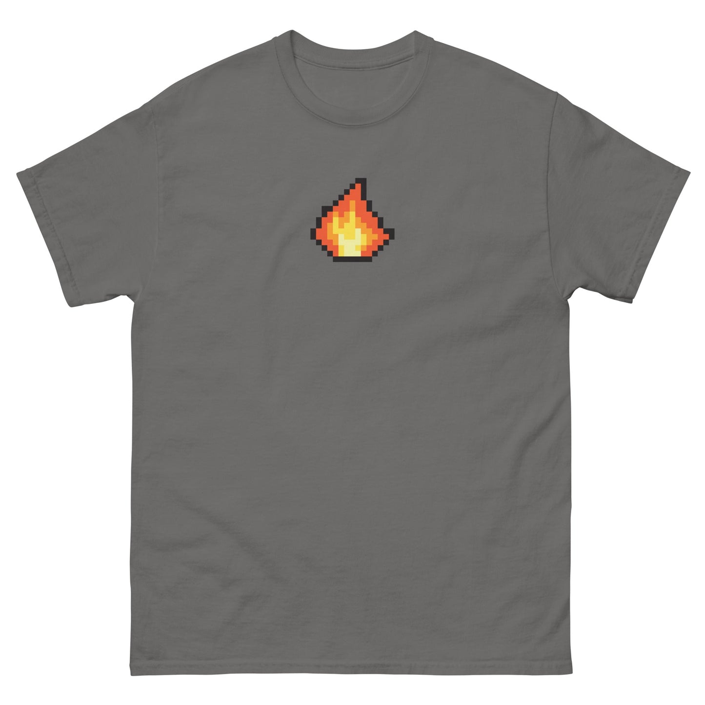 Pixel Fire Icon Unisex classic t-shirt - Pixitement