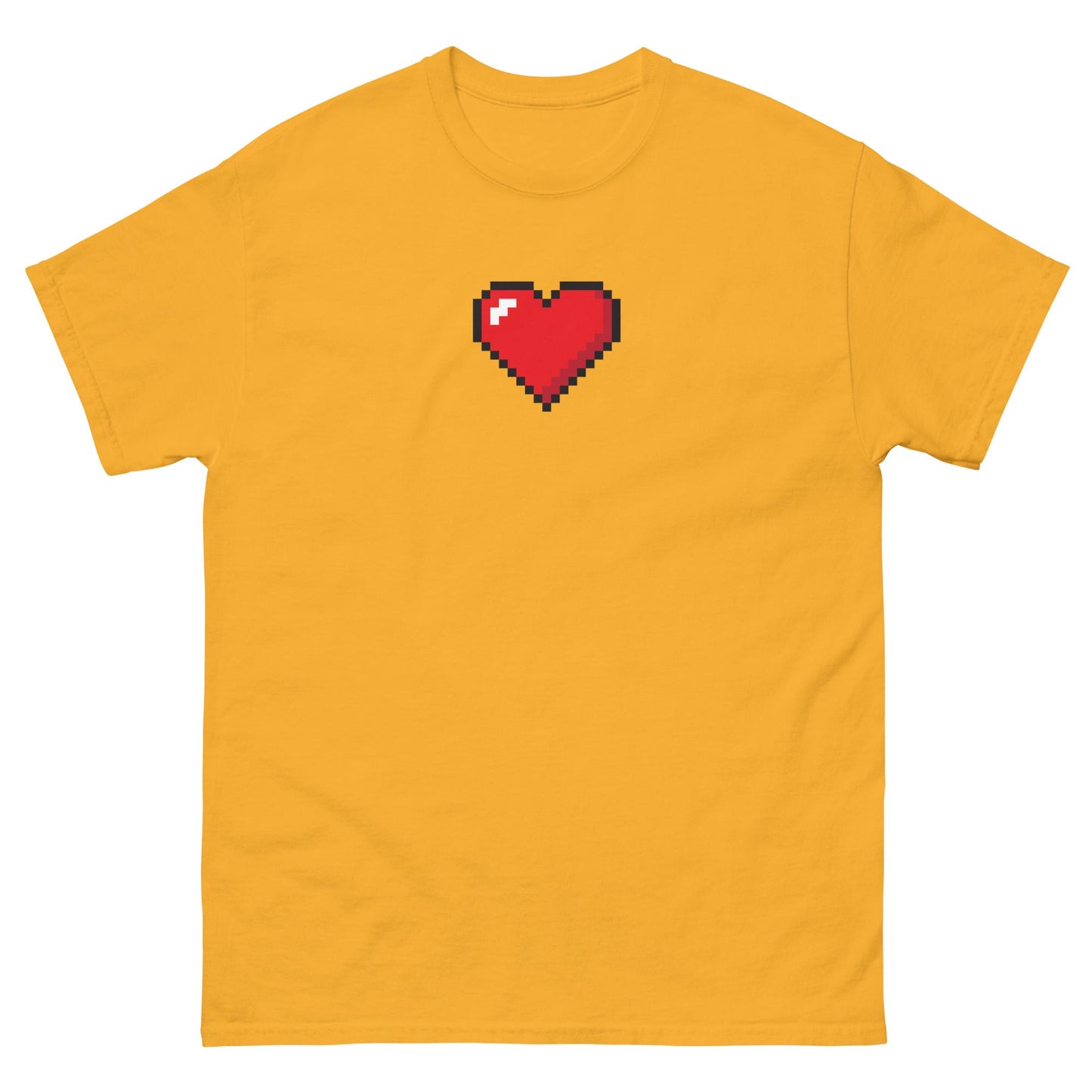 Pixel Heart Icon Unisex classic t-shirt - Pixitement