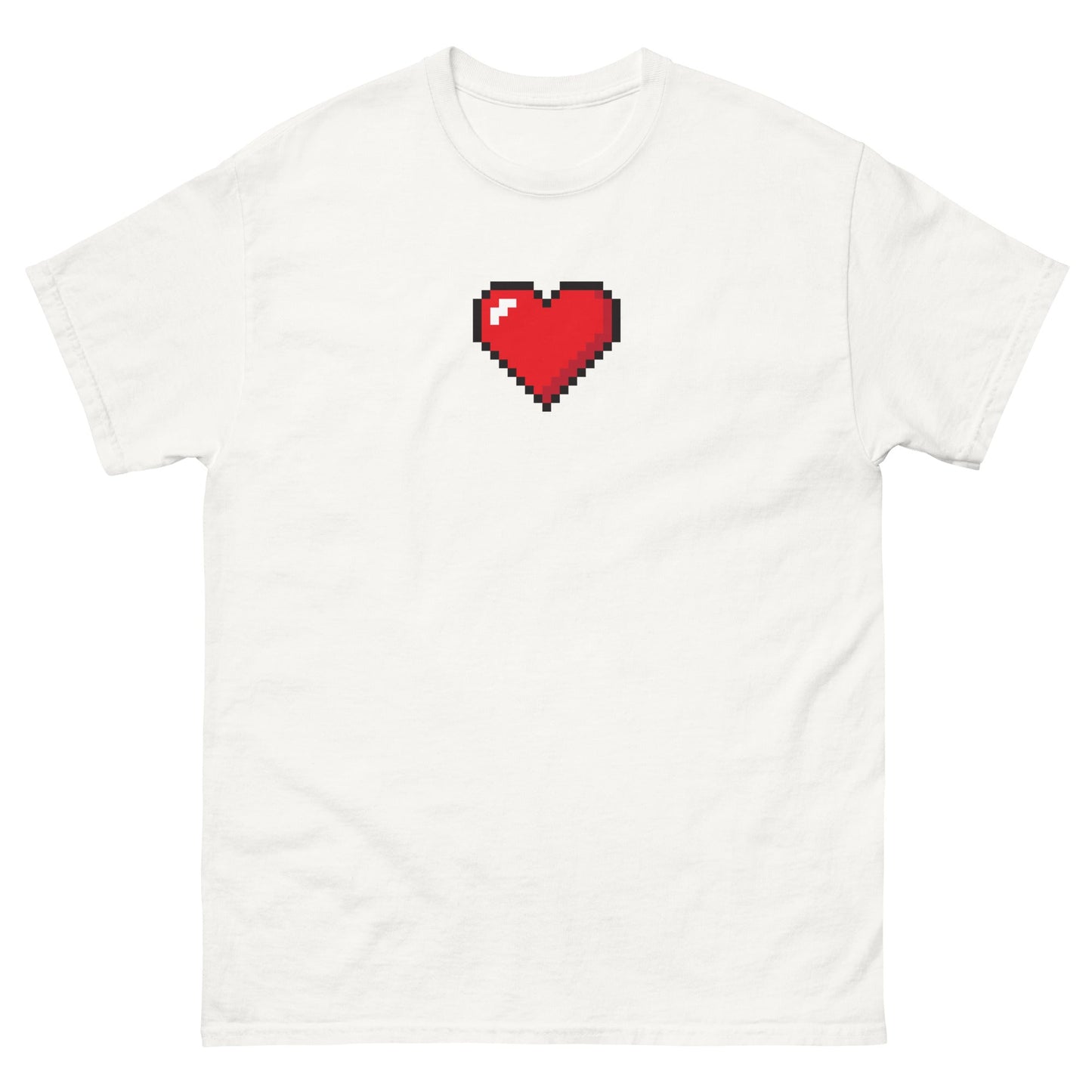 Pixel Heart Icon Unisex classic t-shirt - Pixitement