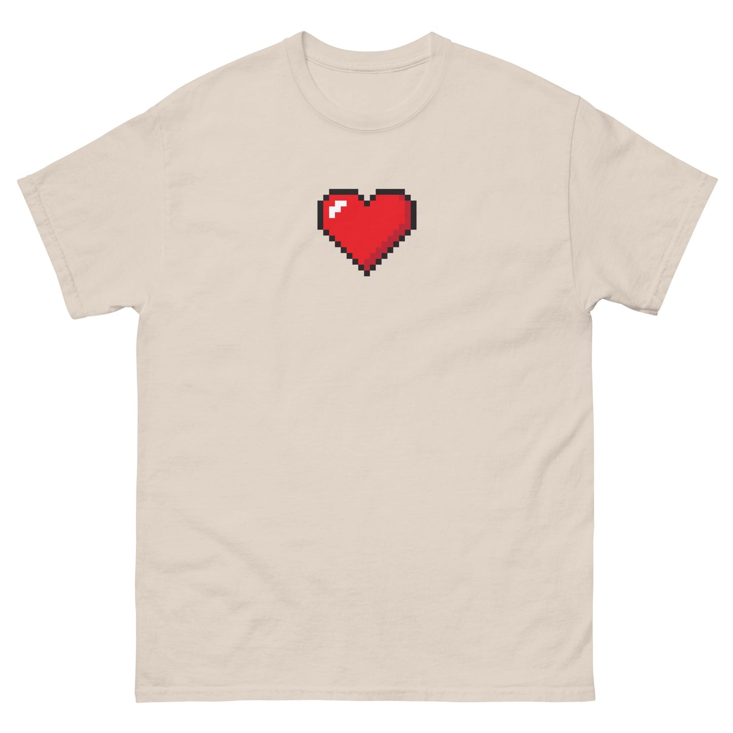 Pixel Heart Icon Unisex classic t-shirt - Pixitement