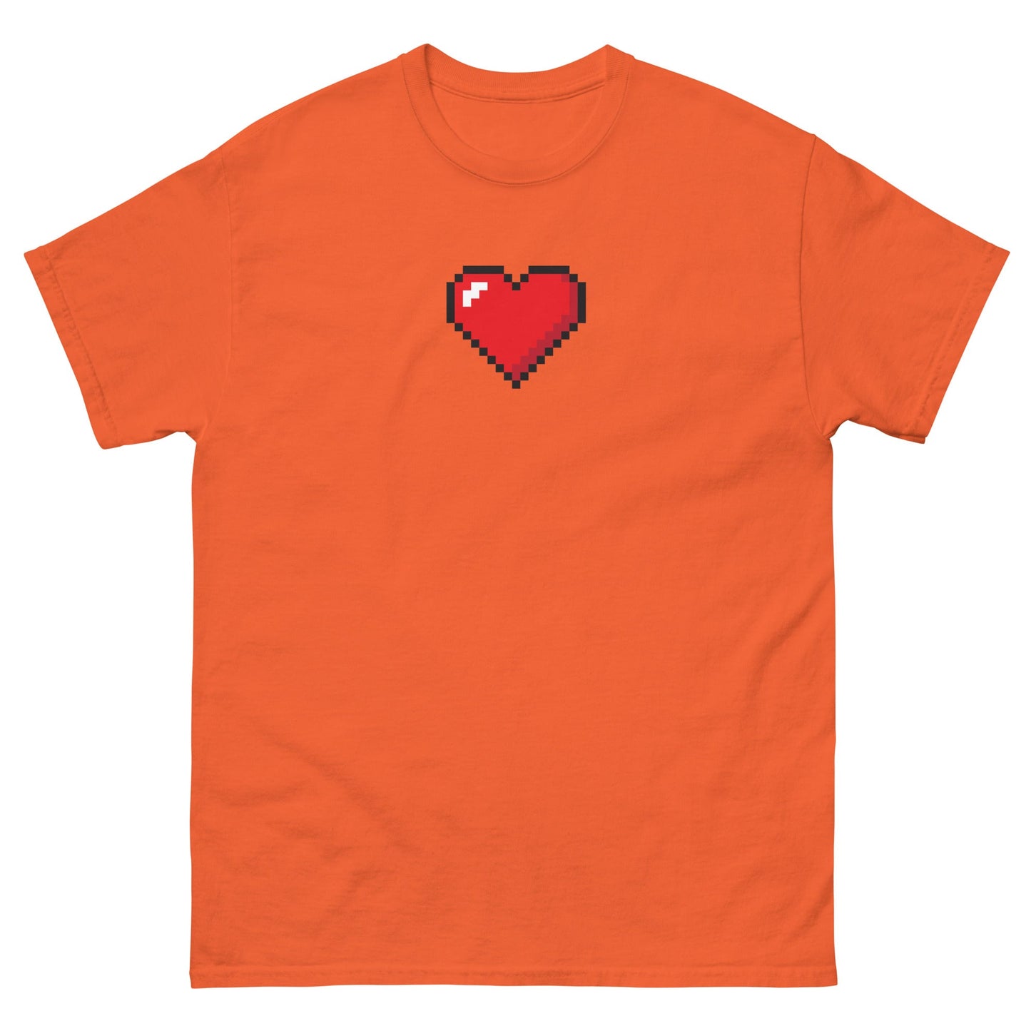 Pixel Heart Icon Unisex classic t-shirt - Pixitement