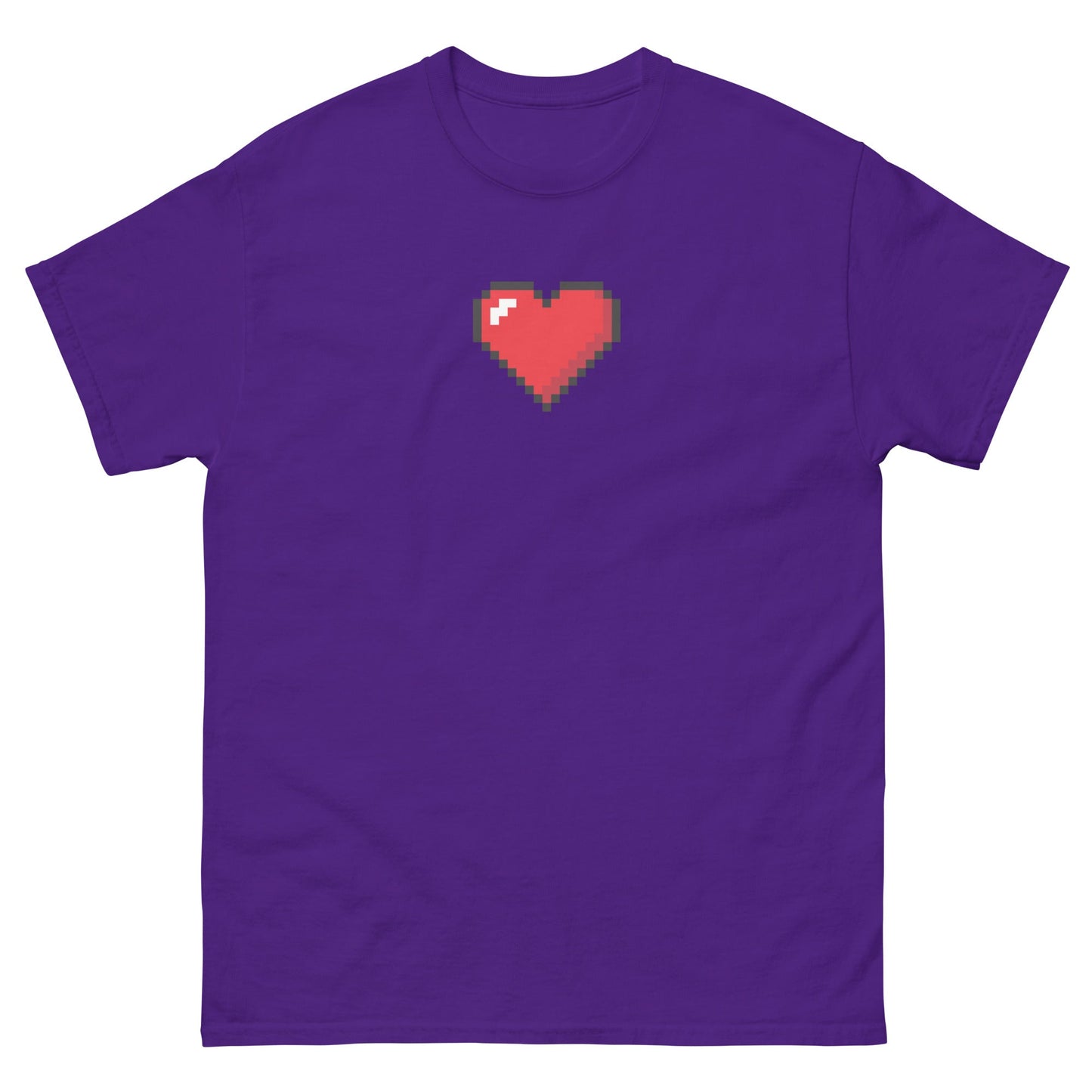 Pixel Heart Icon Unisex classic t-shirt - Pixitement
