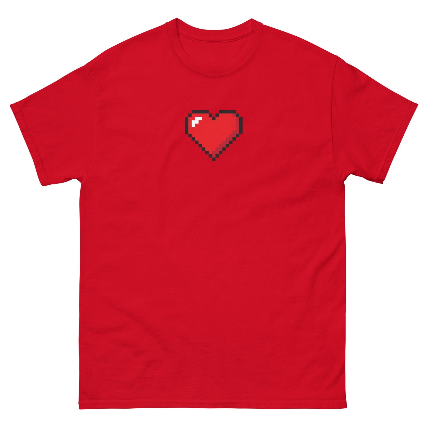 Pixel Heart Icon Unisex classic t-shirt - Pixitement
