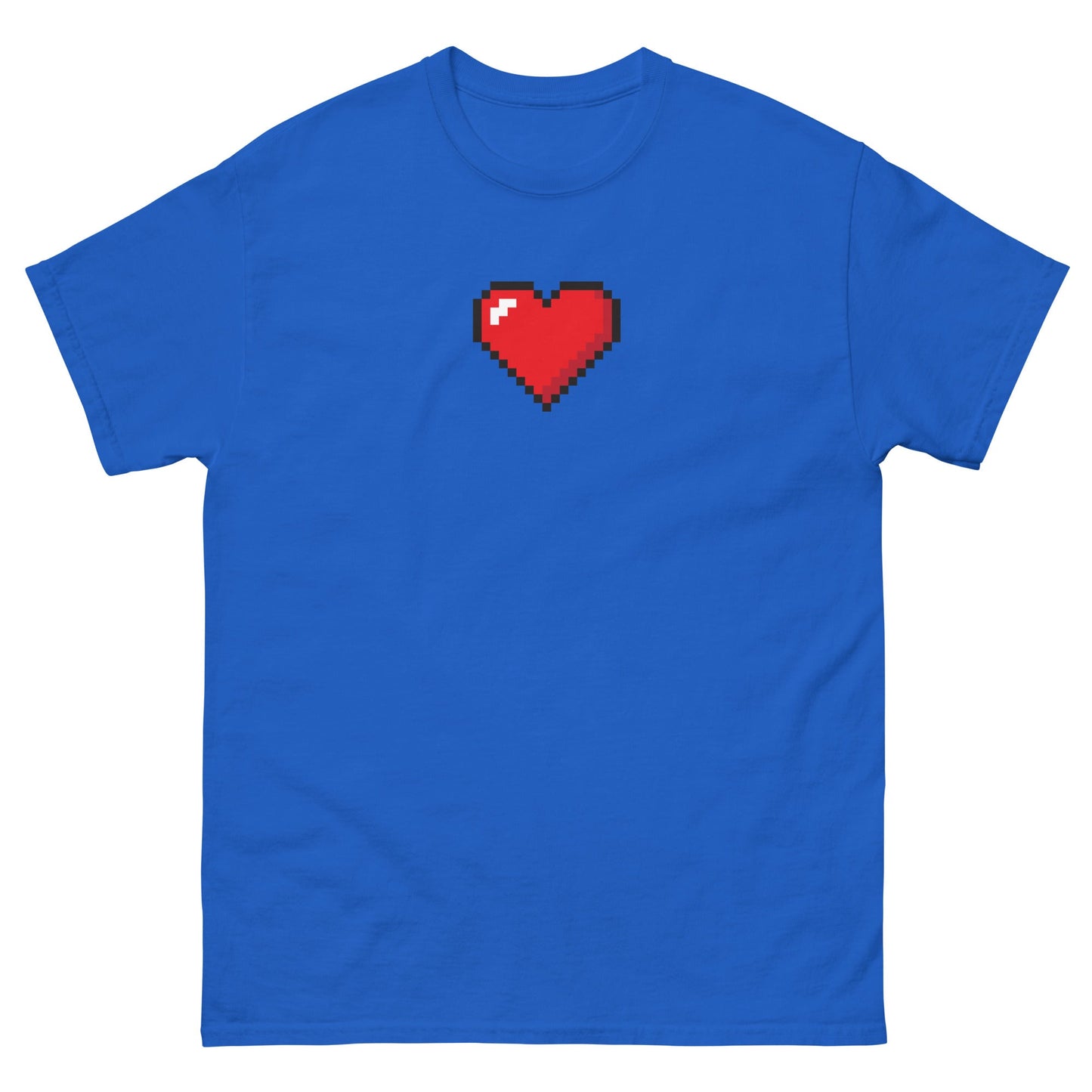 Pixel Heart Icon Unisex classic t-shirt - Pixitement