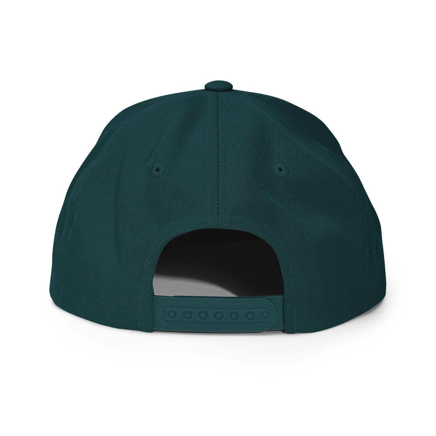 Pixel Skull embroidery snapback hat - Pixitement