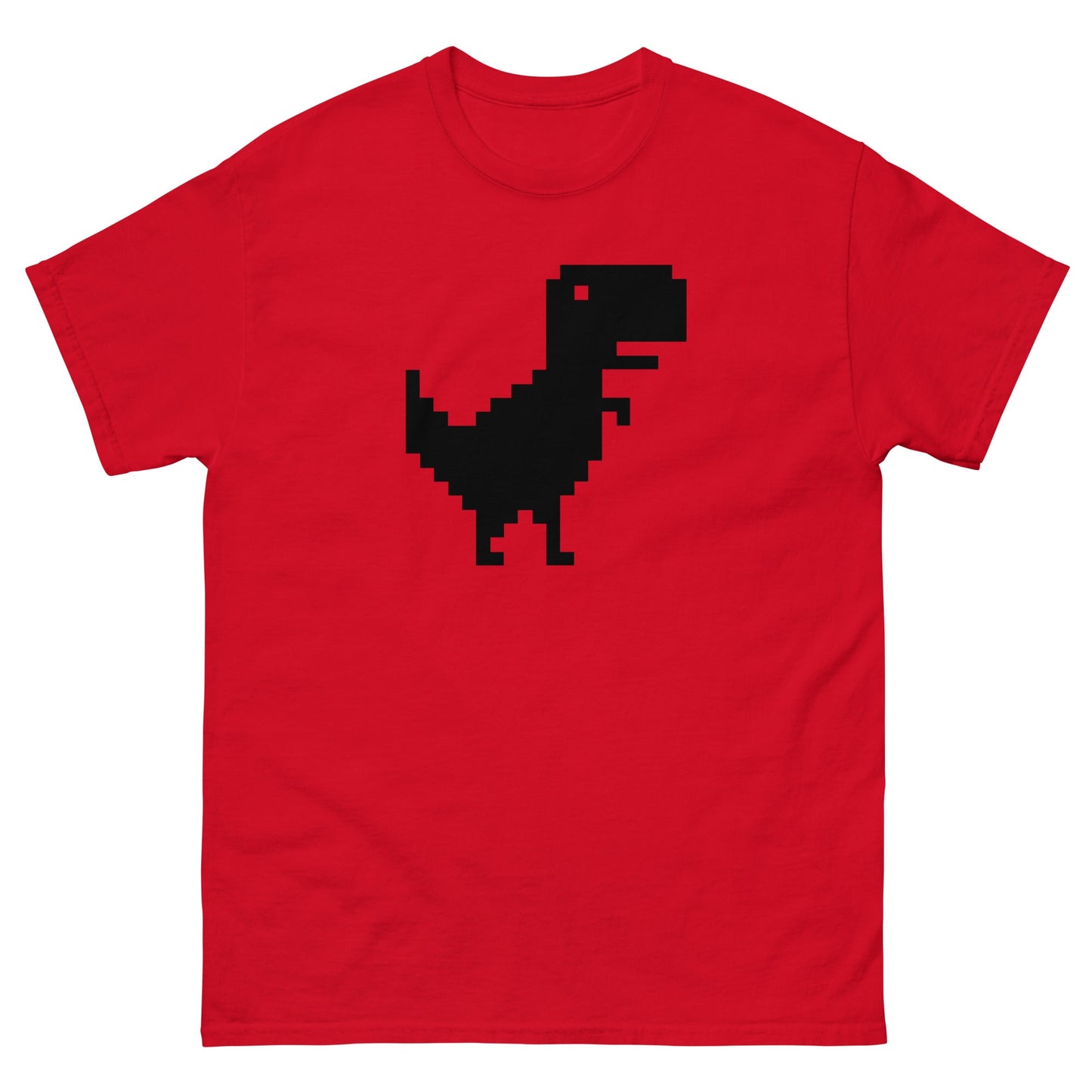 Pixel T - Rex No Internet unisex classic tee - Pixitement
