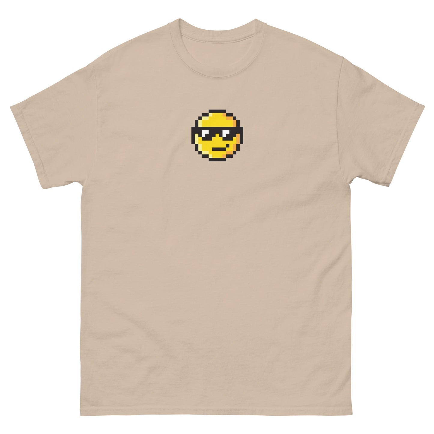 Pixel Emoji Sunglasses Icon Unisex classic t-shirt - Pixitement