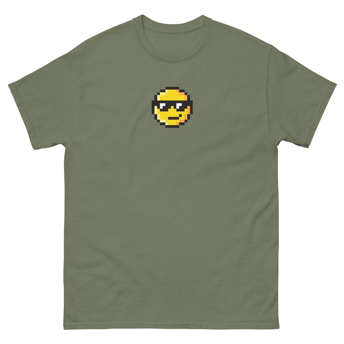 Pixel Emoji Sunglasses Icon Unisex classic t-shirt - Pixitement
