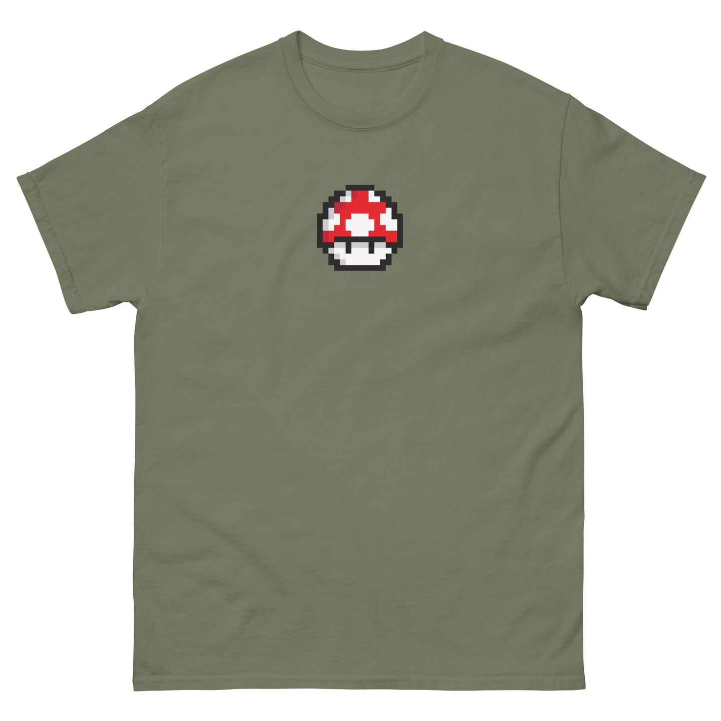 Pixel Mushroom Red Unisex classic t-shirt - Pixitement