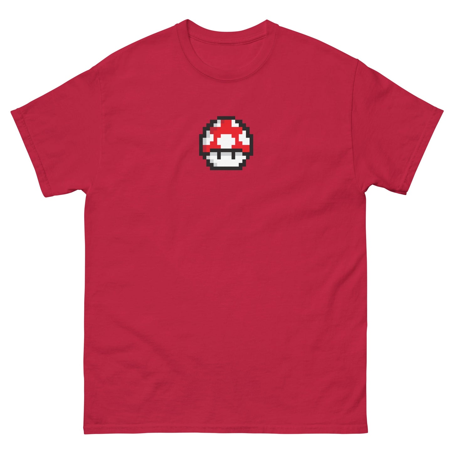 Pixel Mushroom Red Unisex classic t-shirt - Pixitement