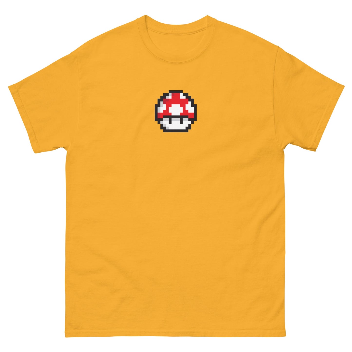 Pixel Mushroom Red Unisex classic t-shirt - Pixitement