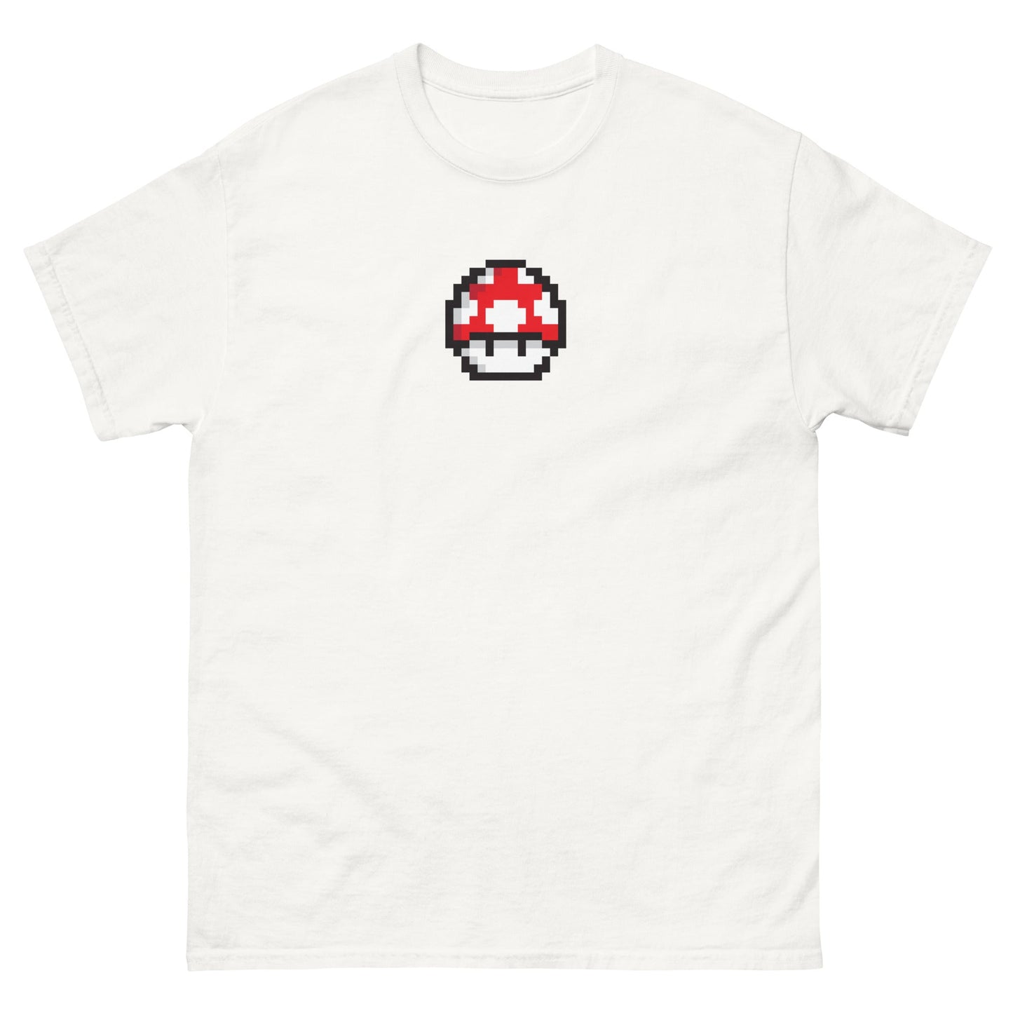 Pixel Mushroom Red Unisex classic t-shirt - Pixitement