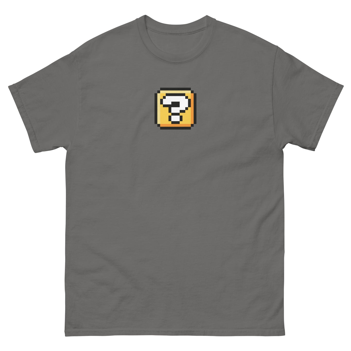 Pixel Question Box Icon Unisex classic t-shirt - Pixitement