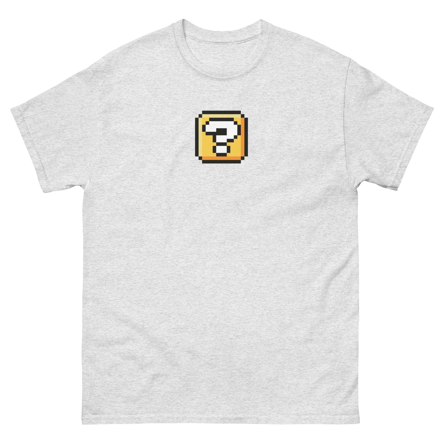 Pixel Question Box Icon Unisex classic t-shirt - Pixitement