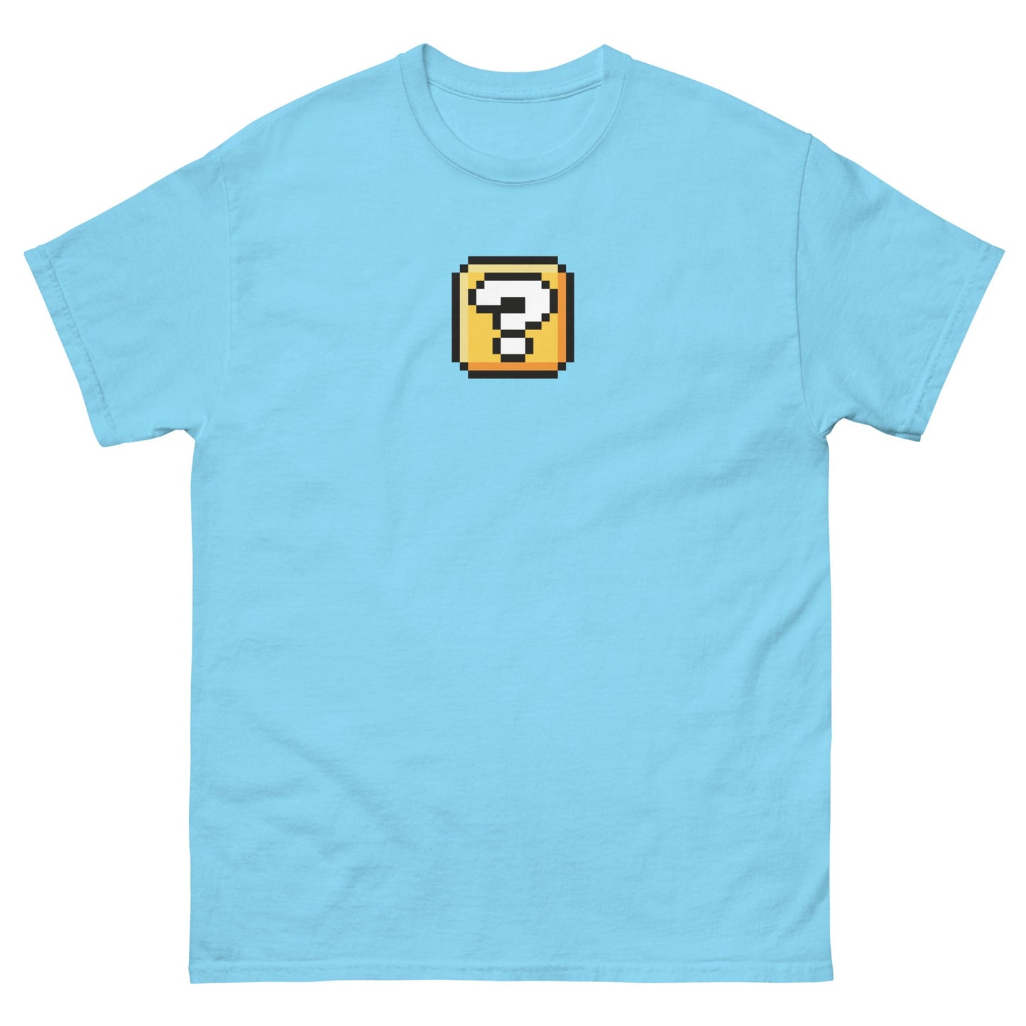 Pixel Question Box Icon Unisex classic t-shirt - Pixitement