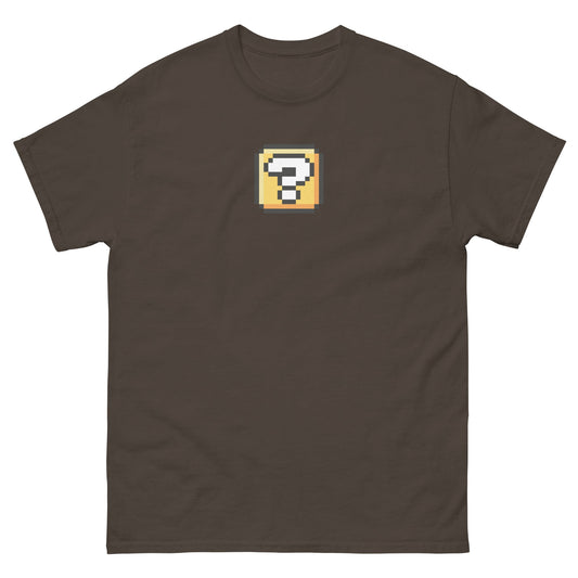 Pixel Question Box Icon Unisex classic t-shirt - Pixitement
