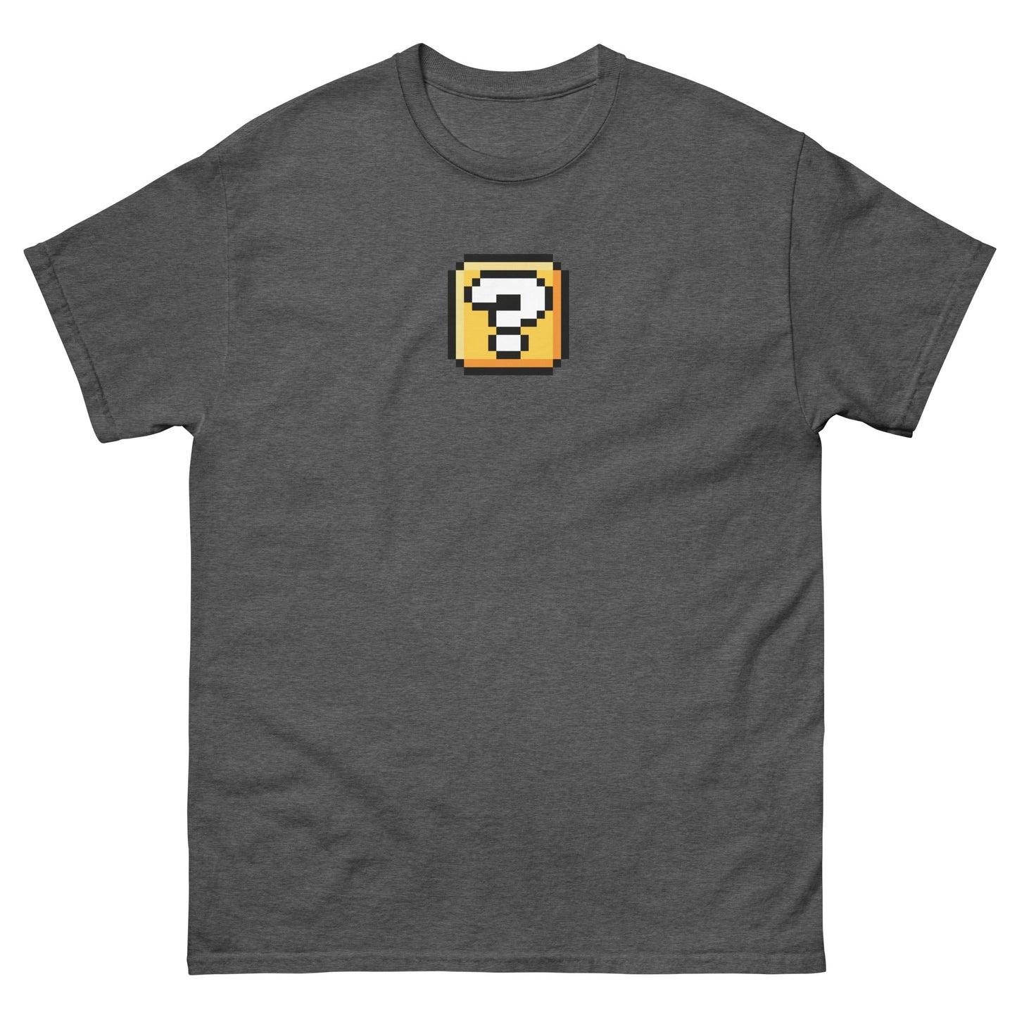 Pixel Question Box Icon Unisex classic t-shirt - Pixitement