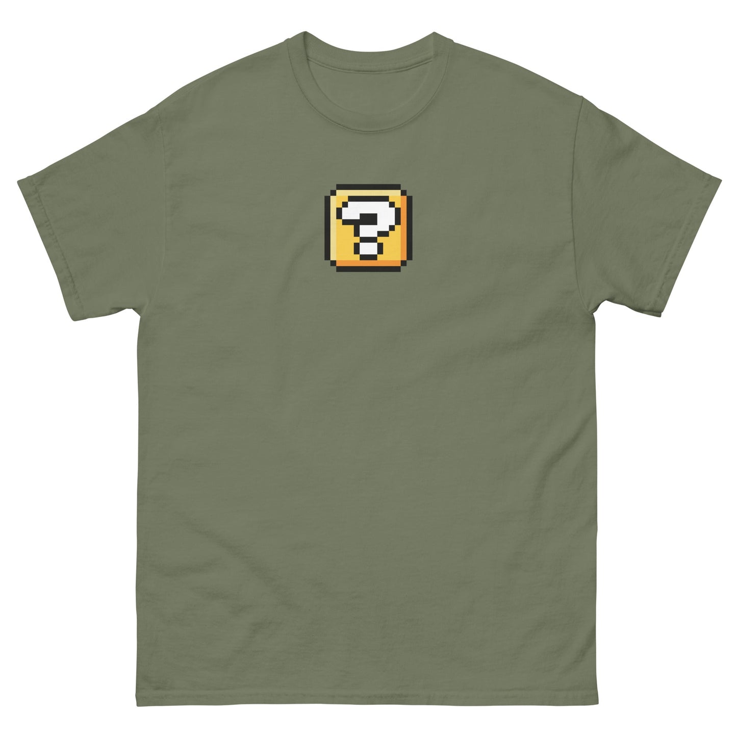 Pixel Question Box Icon Unisex classic t-shirt - Pixitement