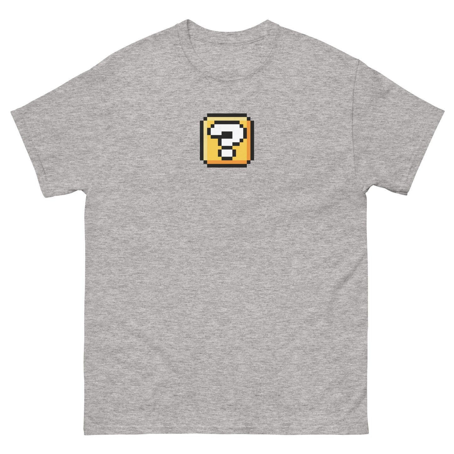 Pixel Question Box Icon Unisex classic t-shirt - Pixitement