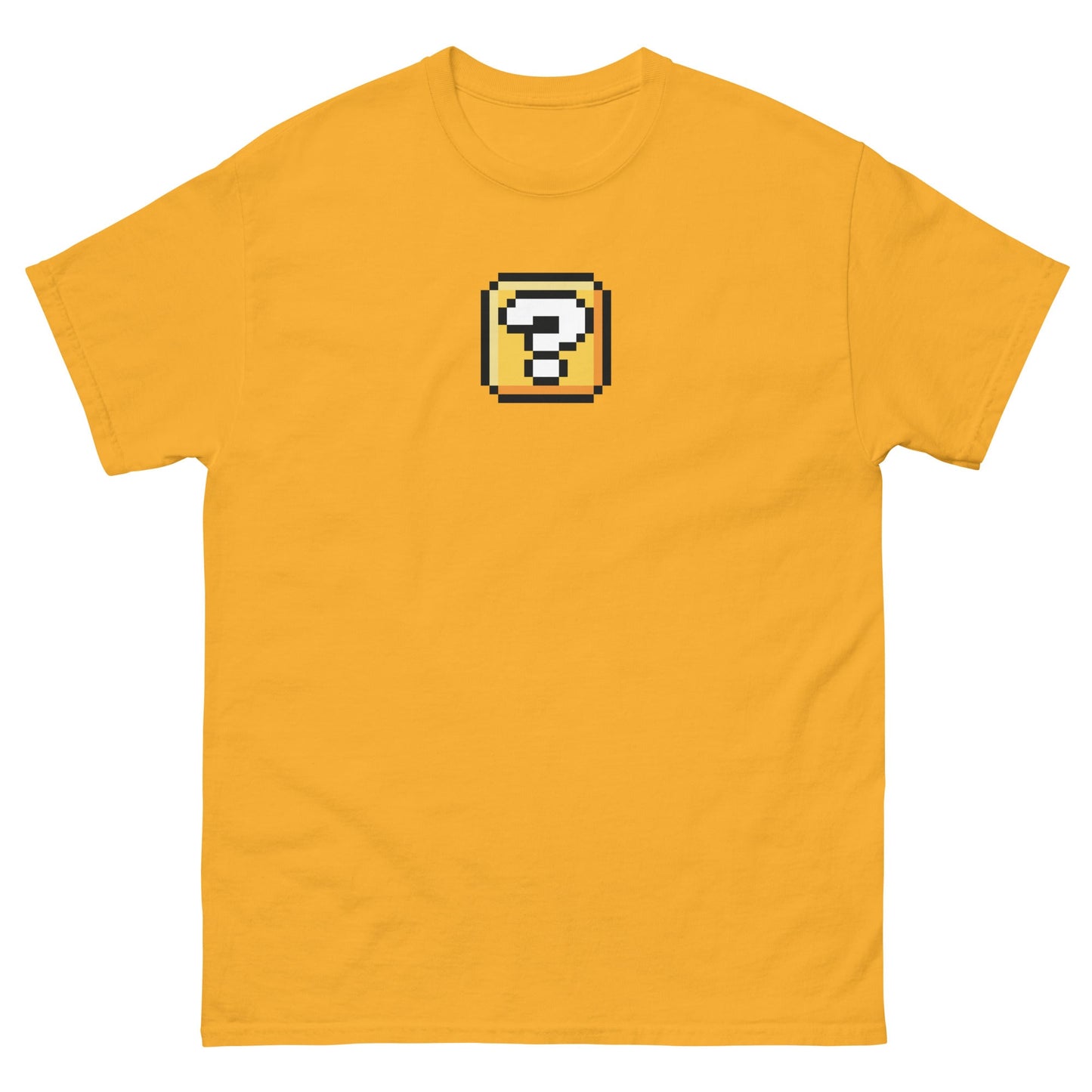 Pixel Question Box Icon Unisex classic t-shirt - Pixitement