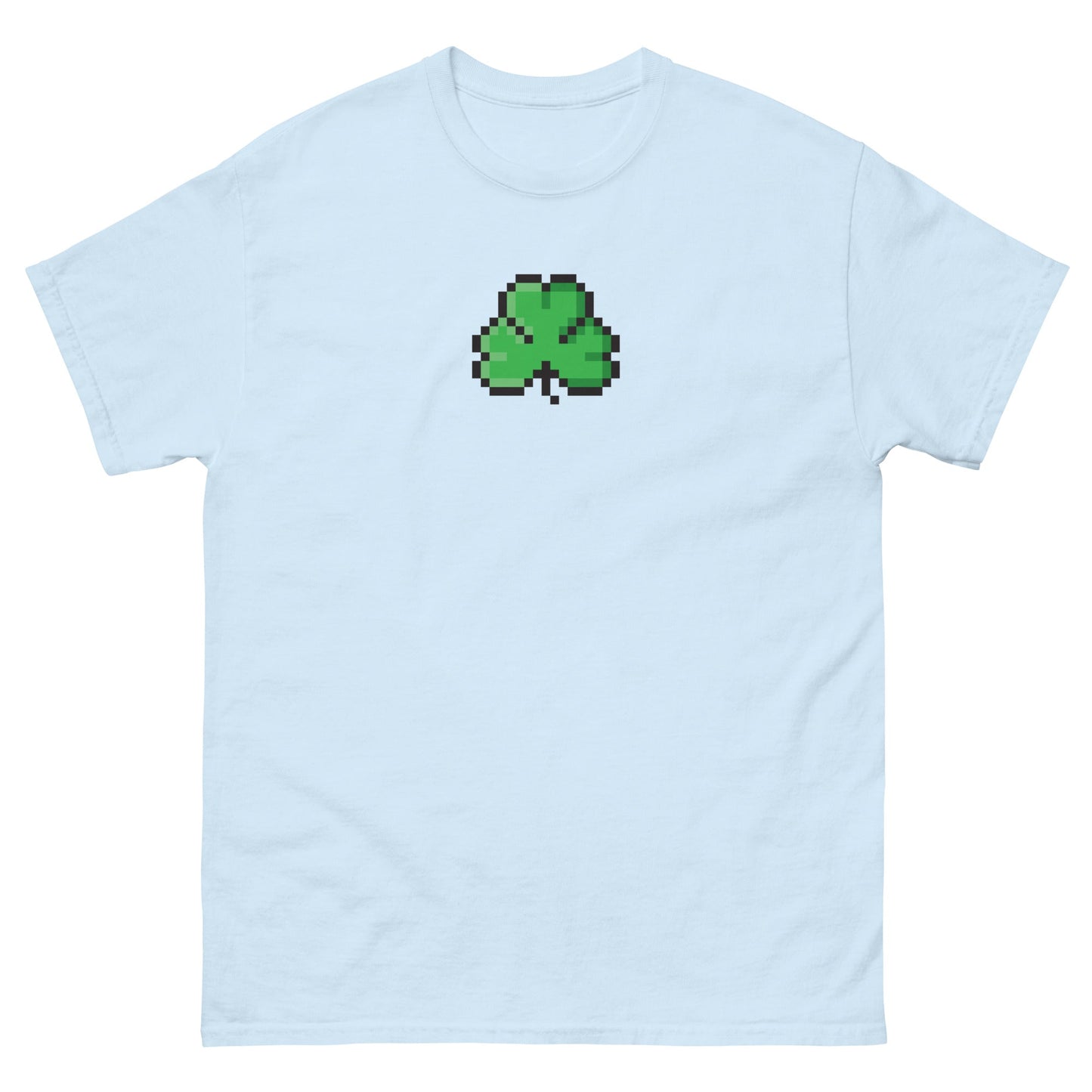 Pixel Shamrock Icon Unisex classic t-shirt - Pixitement