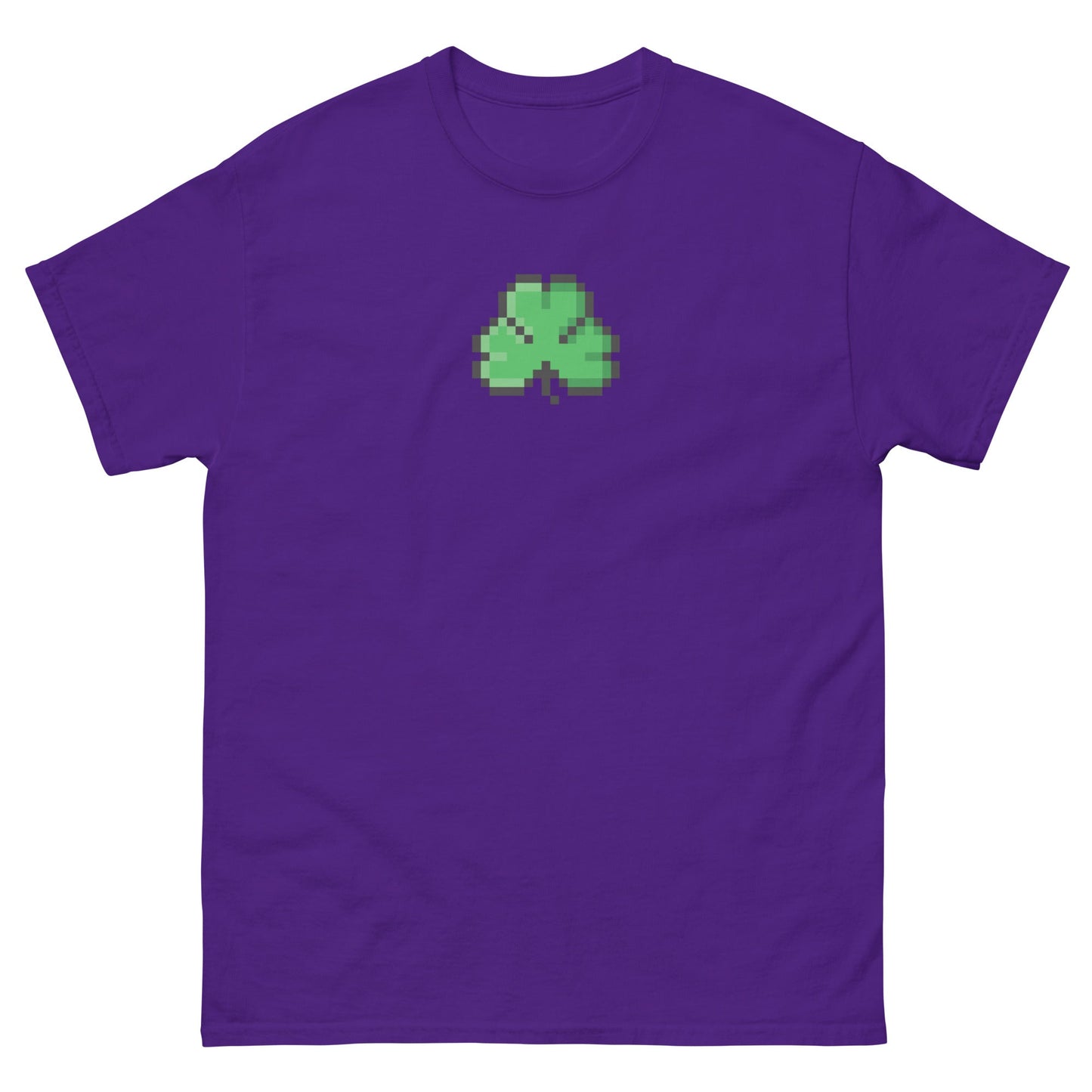 Pixel Shamrock Icon Unisex classic t-shirt - Pixitement