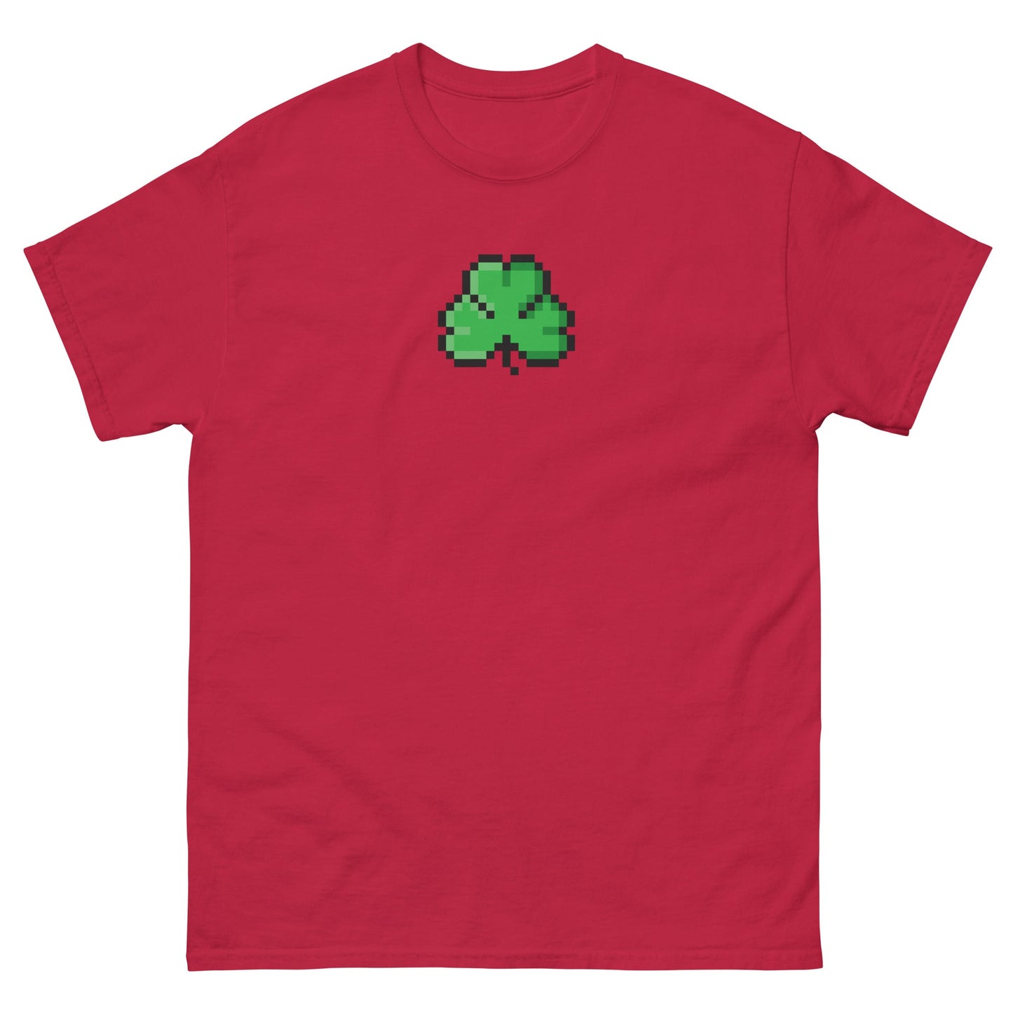 Pixel Shamrock Icon Unisex classic t-shirt - Pixitement