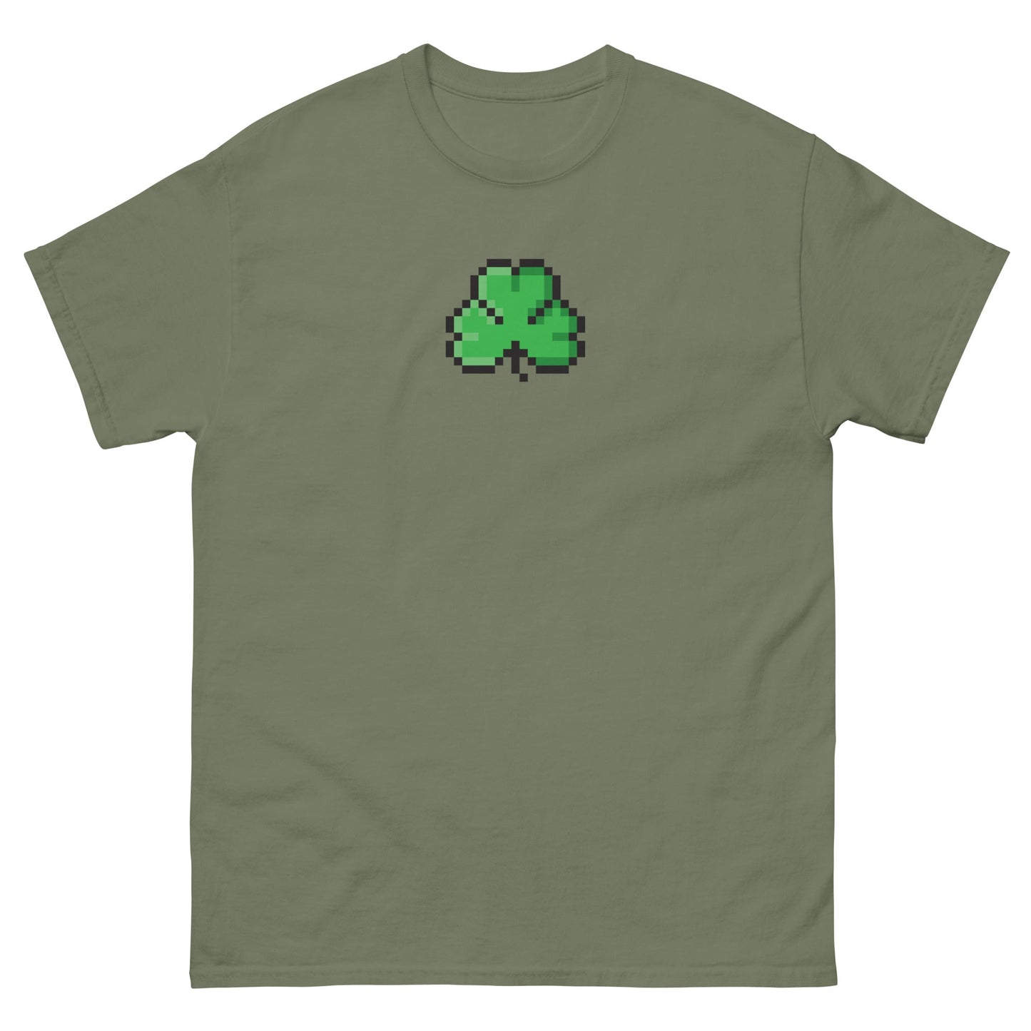 Pixel Shamrock Icon Unisex classic t-shirt - Pixitement