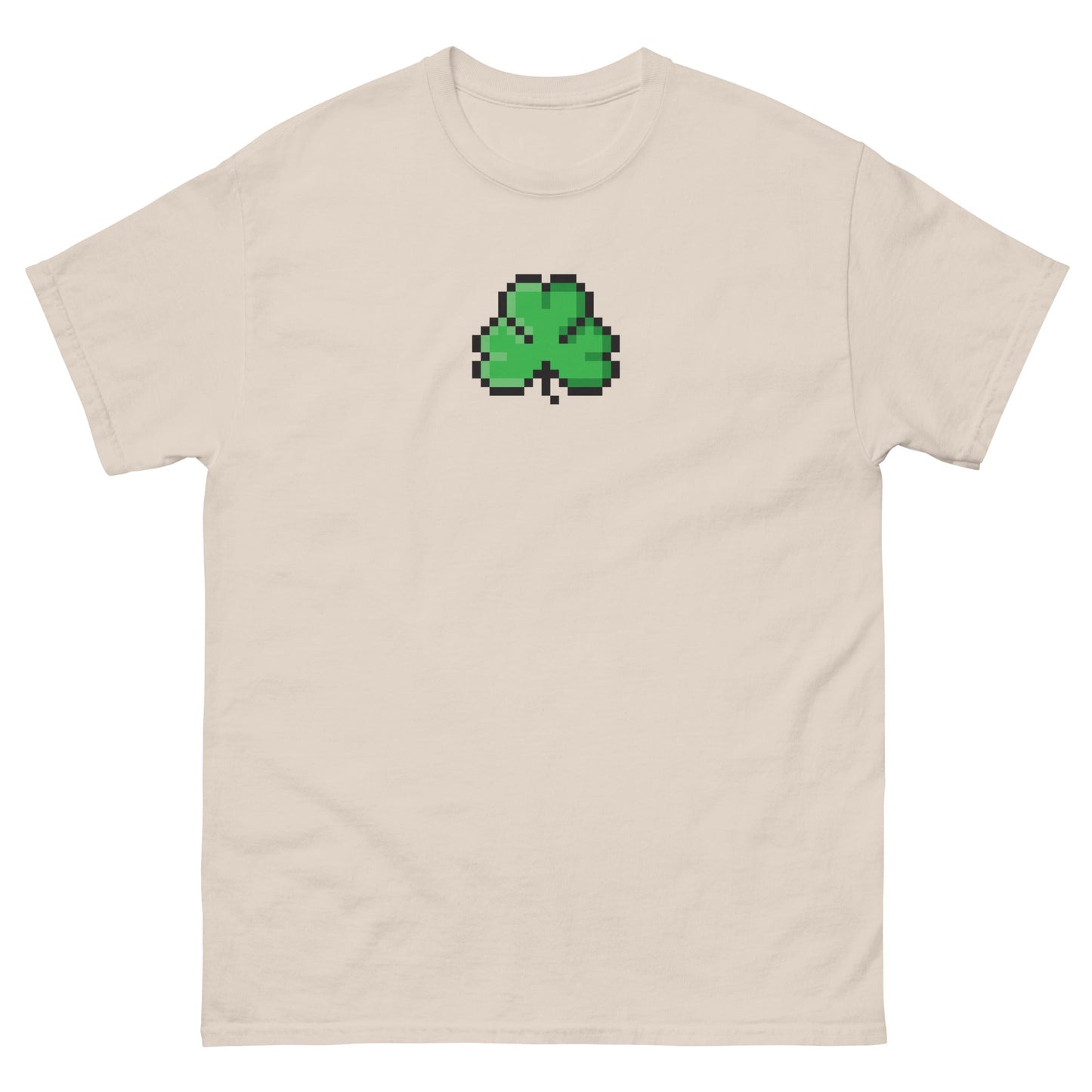 Pixel Shamrock Icon Unisex classic t-shirt - Pixitement