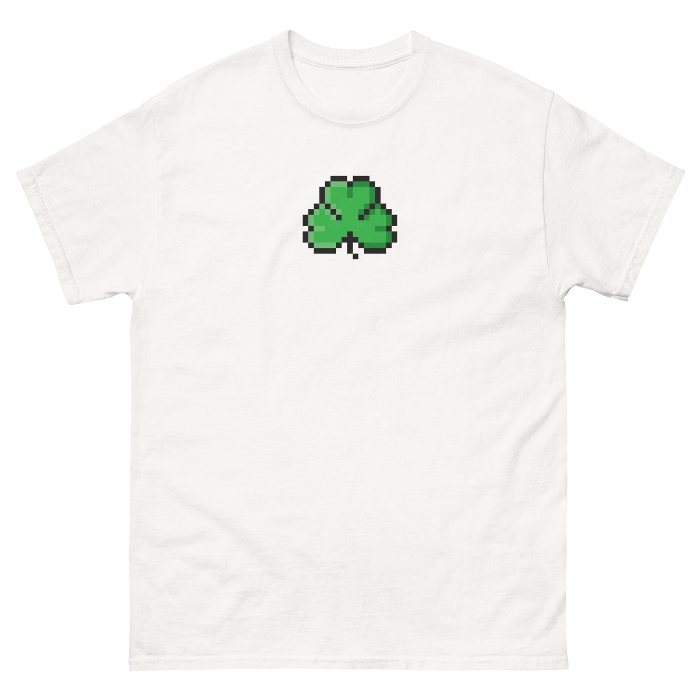 Pixel Shamrock Icon Unisex classic t-shirt - Pixitement
