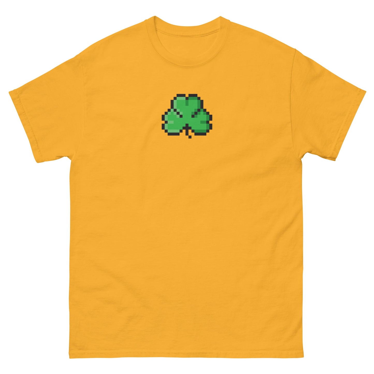 Pixel Shamrock Icon Unisex classic t-shirt - Pixitement