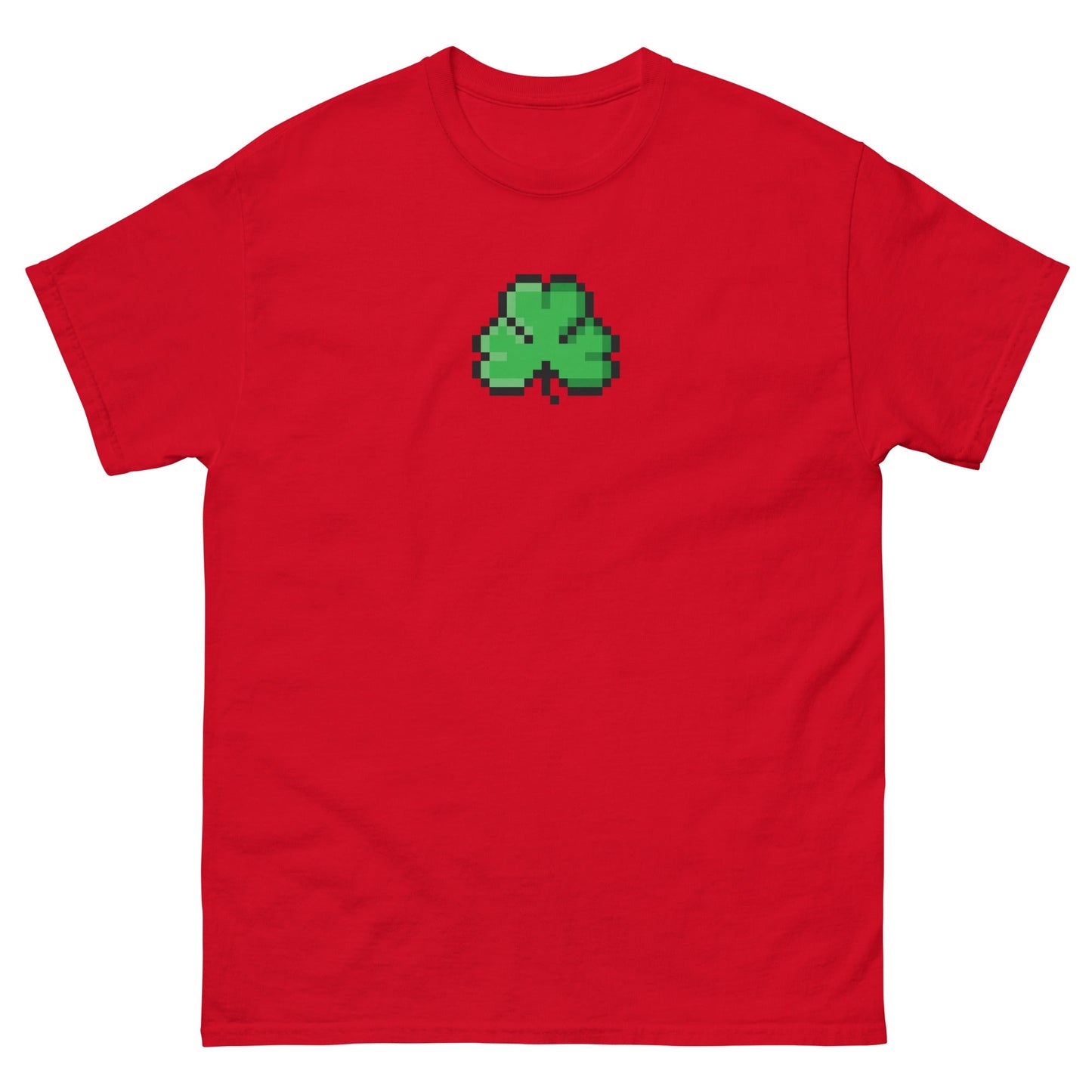 Pixel Shamrock Icon Unisex classic t-shirt - Pixitement