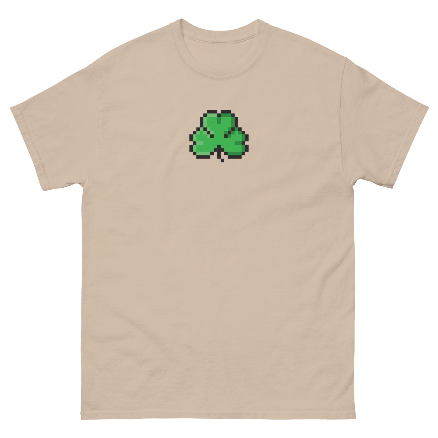 Pixel Shamrock Icon Unisex classic t-shirt - Pixitement
