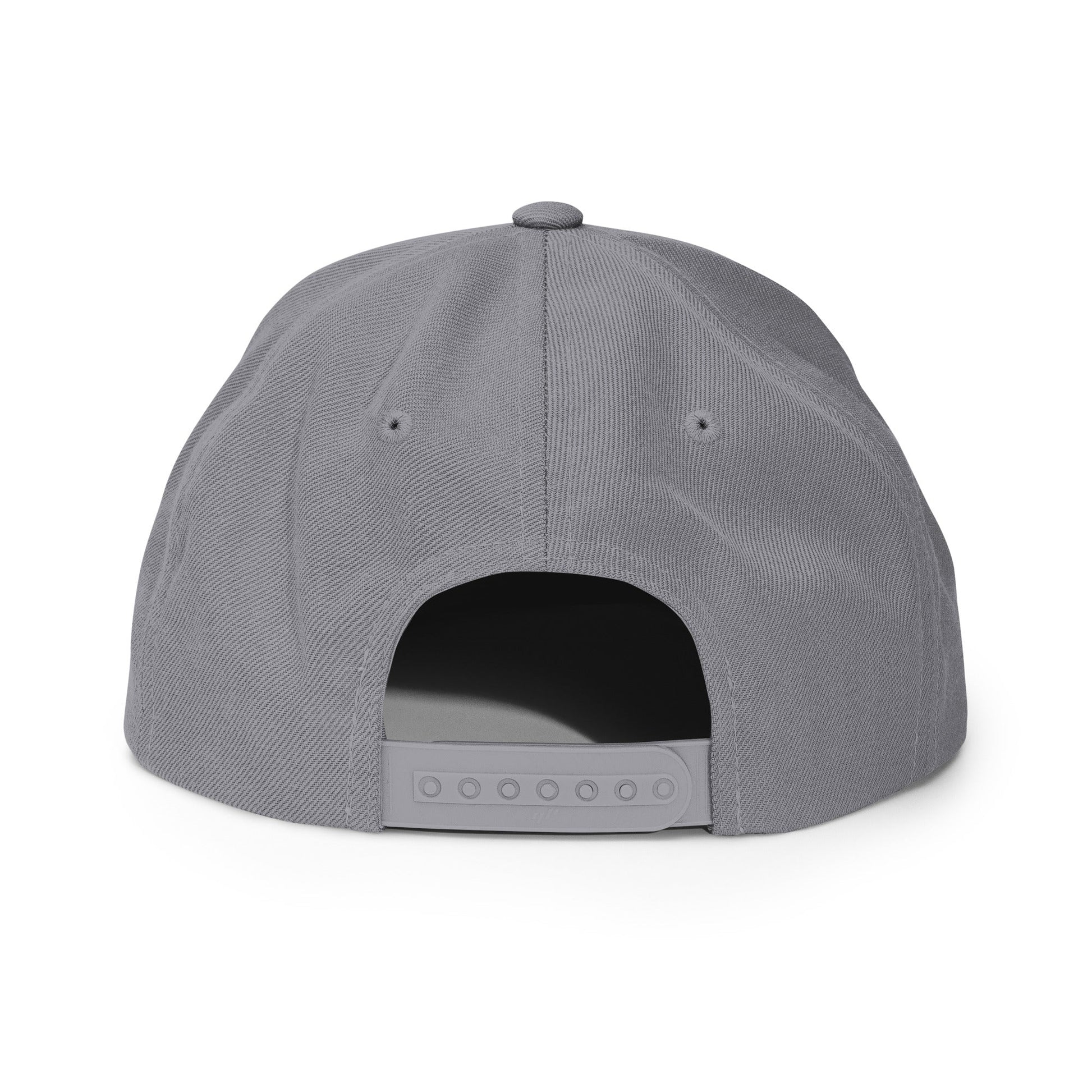 Pixel Skull embroidery snapback hat - Pixitement