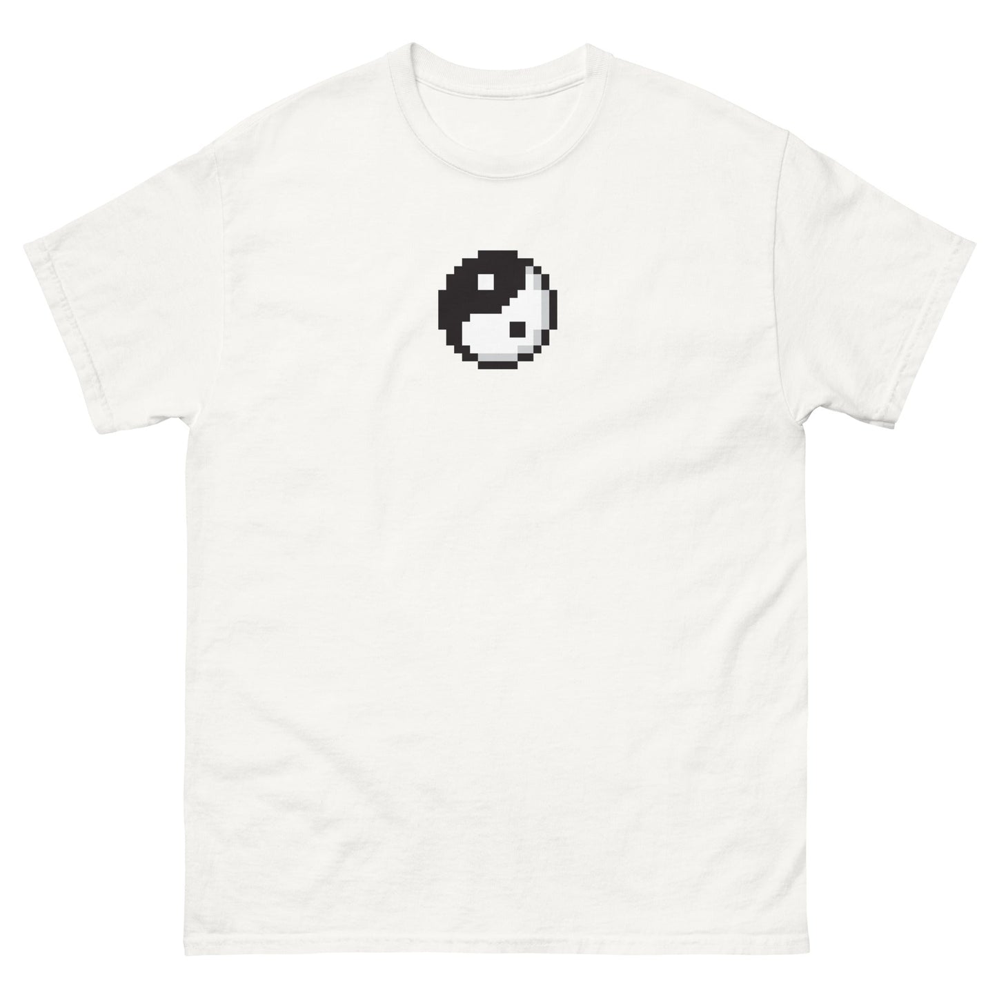 Pixel Ying Yang Icon Unisex classic t-shirt - Pixitement