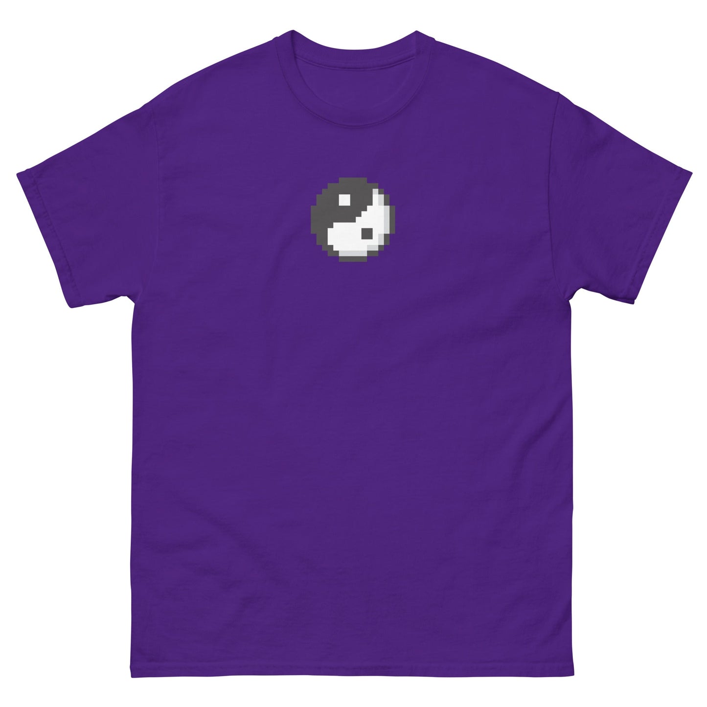 Pixel Ying Yang Icon Unisex classic t-shirt - Pixitement