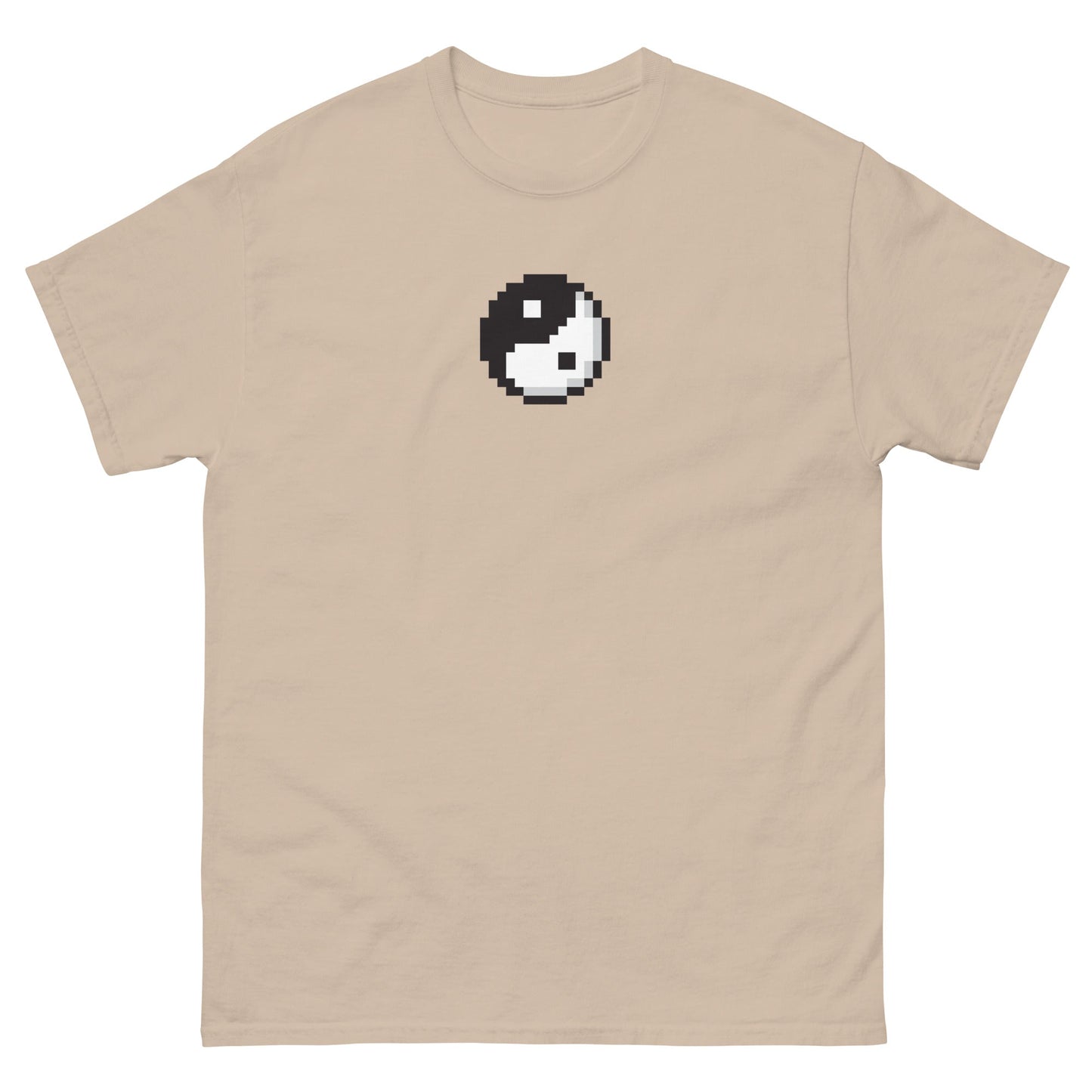 Pixel Ying Yang Icon Unisex classic t-shirt - Pixitement