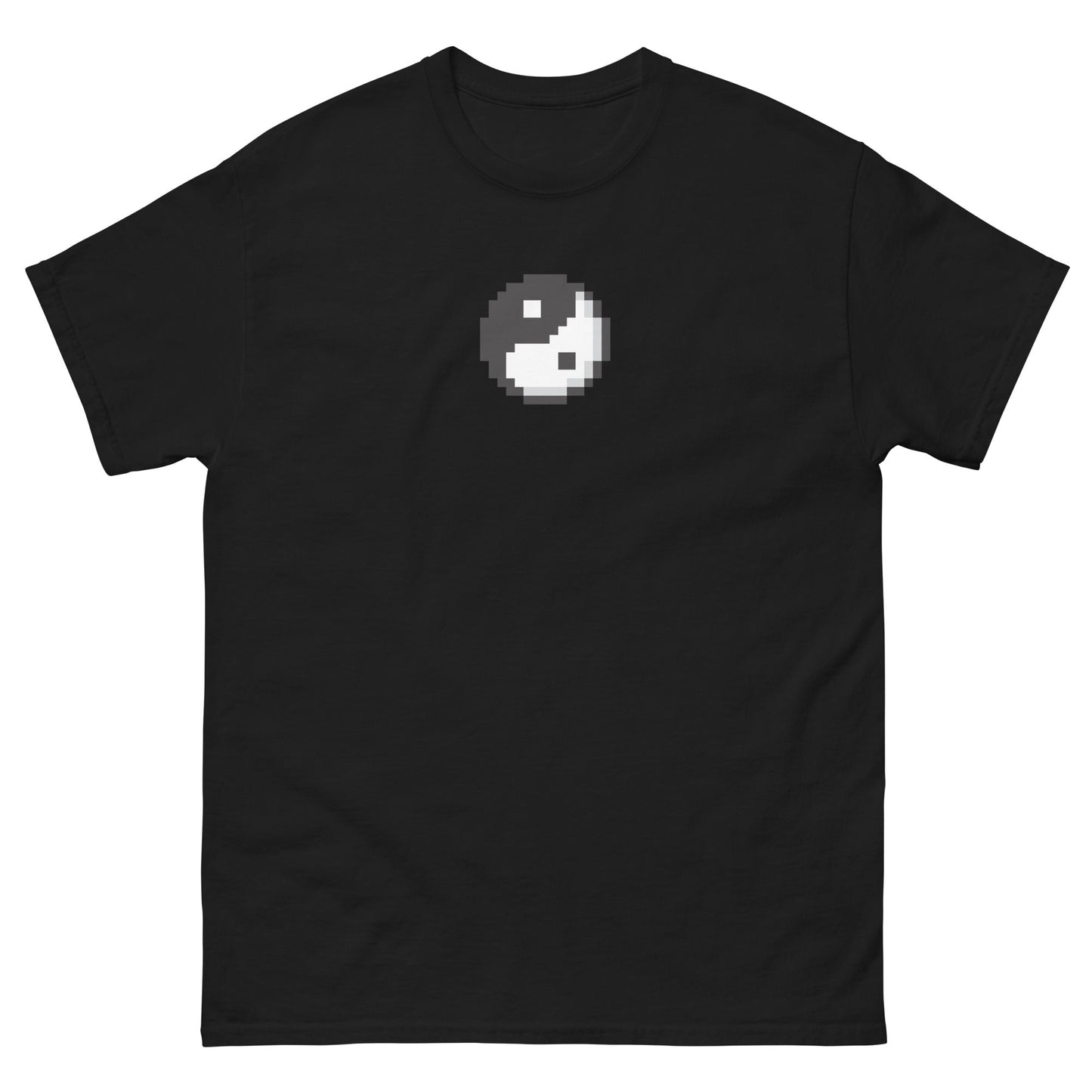Pixel Ying Yang Icon Unisex classic t-shirt - Pixitement
