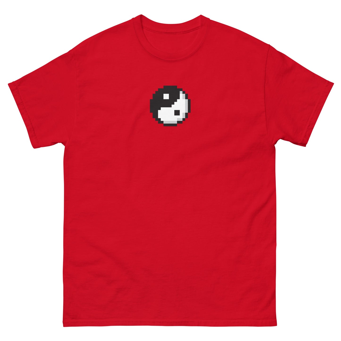 Pixel Ying Yang Icon Unisex classic t-shirt - Pixitement