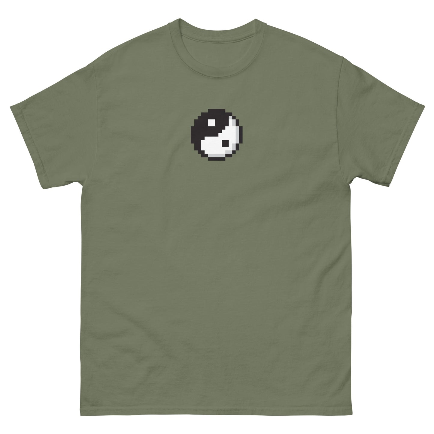 Pixel Ying Yang Icon Unisex classic t-shirt - Pixitement