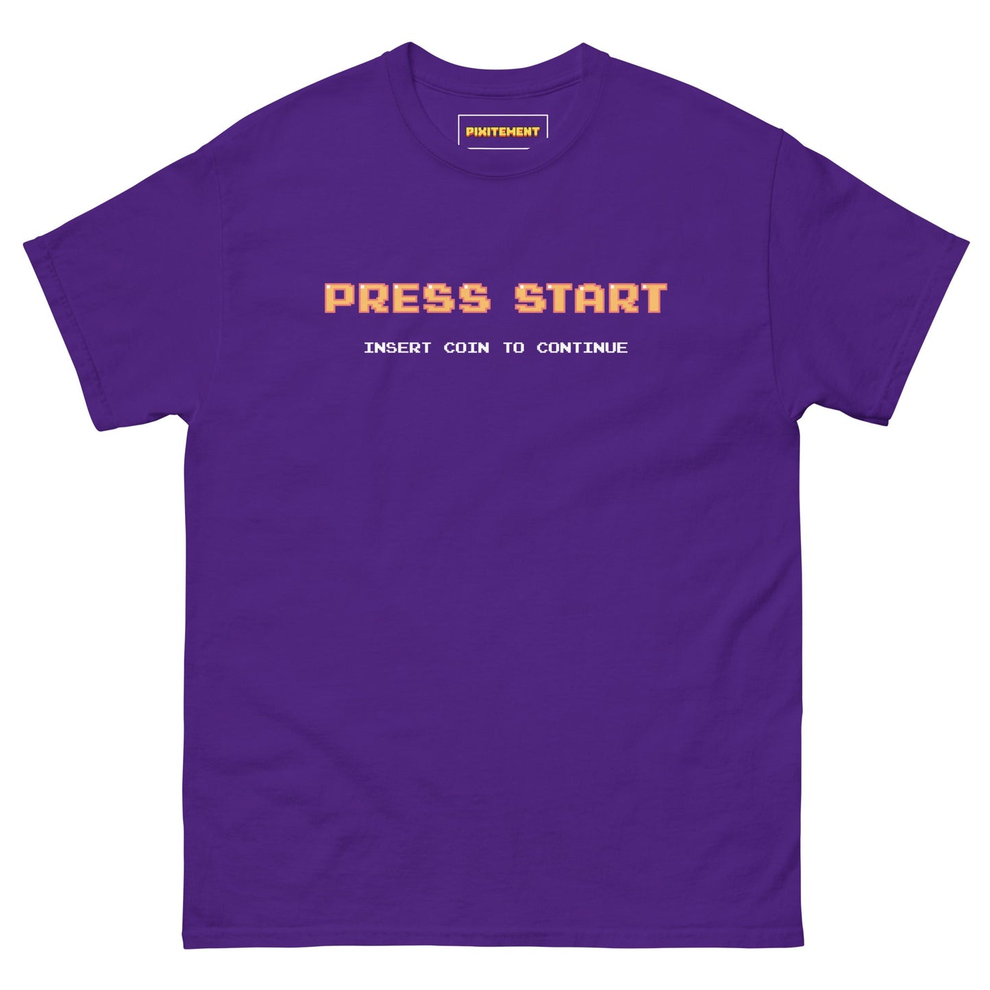 Press Start unisex classic tee - Pixitement