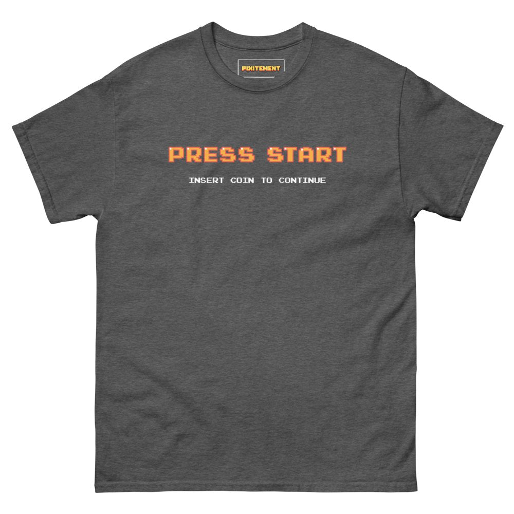 Press Start unisex classic tee - Pixitement